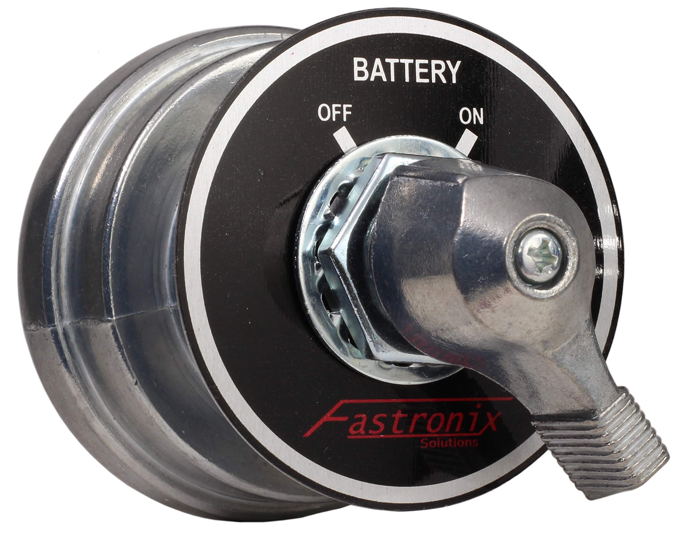 Fastronix High Current Double Pole (DPST - 4-Post) Master Battery Disconnect Switch with Face Plate