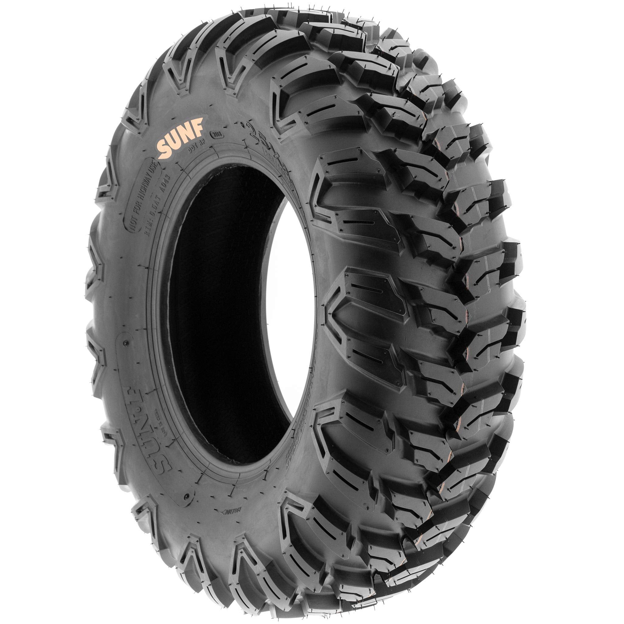 Set Of 4 Sunf A043 Xc Racing Atv Utv Radial Sport Tires 27X9R12 Front & 27X11R12 Rear, 6Pr, All-Terrain Off-Road & Track