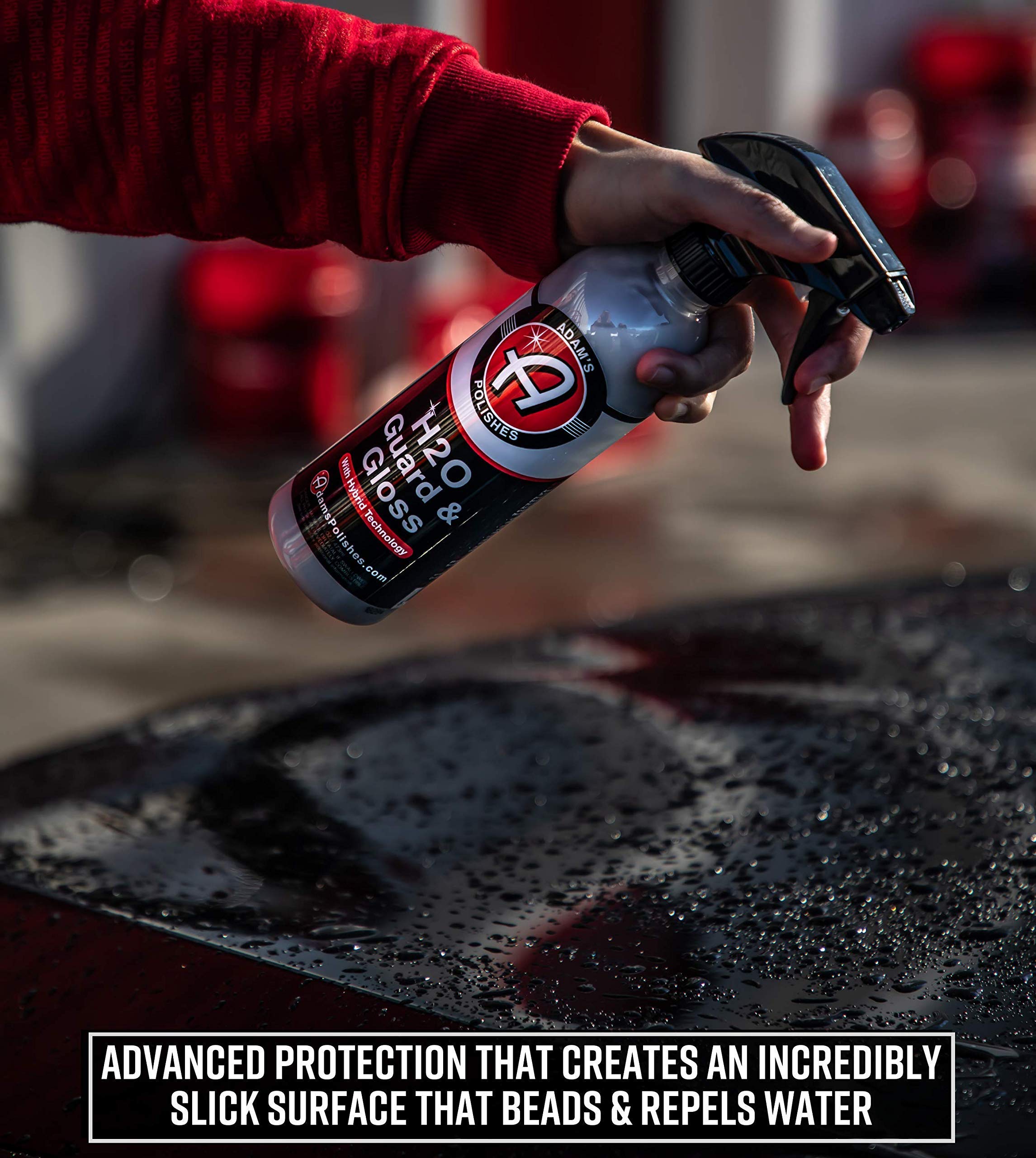 Adam'S Polishes H2O Guard & Gloss (Gallon) - Car Detailing Hybrid Top Coat Silica Sealant, Car Wax & Polish Quick Detailer | Aft