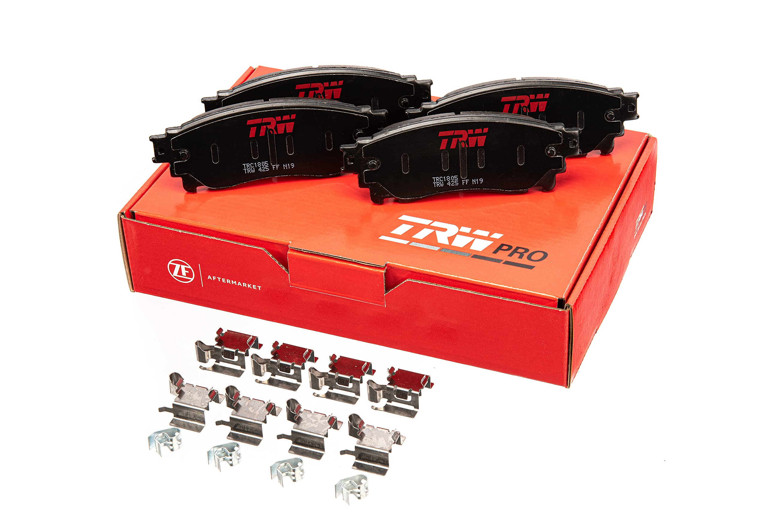 Trw Pro Trm0988 Disc Brake Pad Set For Chevrolet S10 2003, Front, And Other Applications