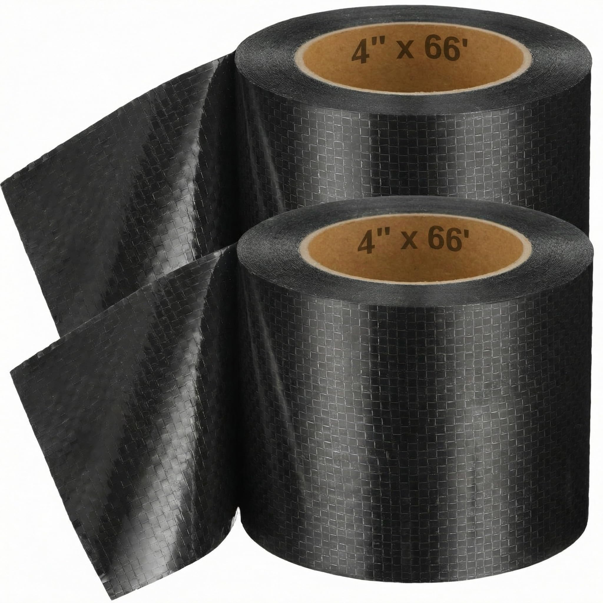Frienda 4 Inch x 66 Feet RV Underbelly Tape RV Underbelly Material Corrugated Waterproof Flex Belly Tape Thick Adhesive Patch Se