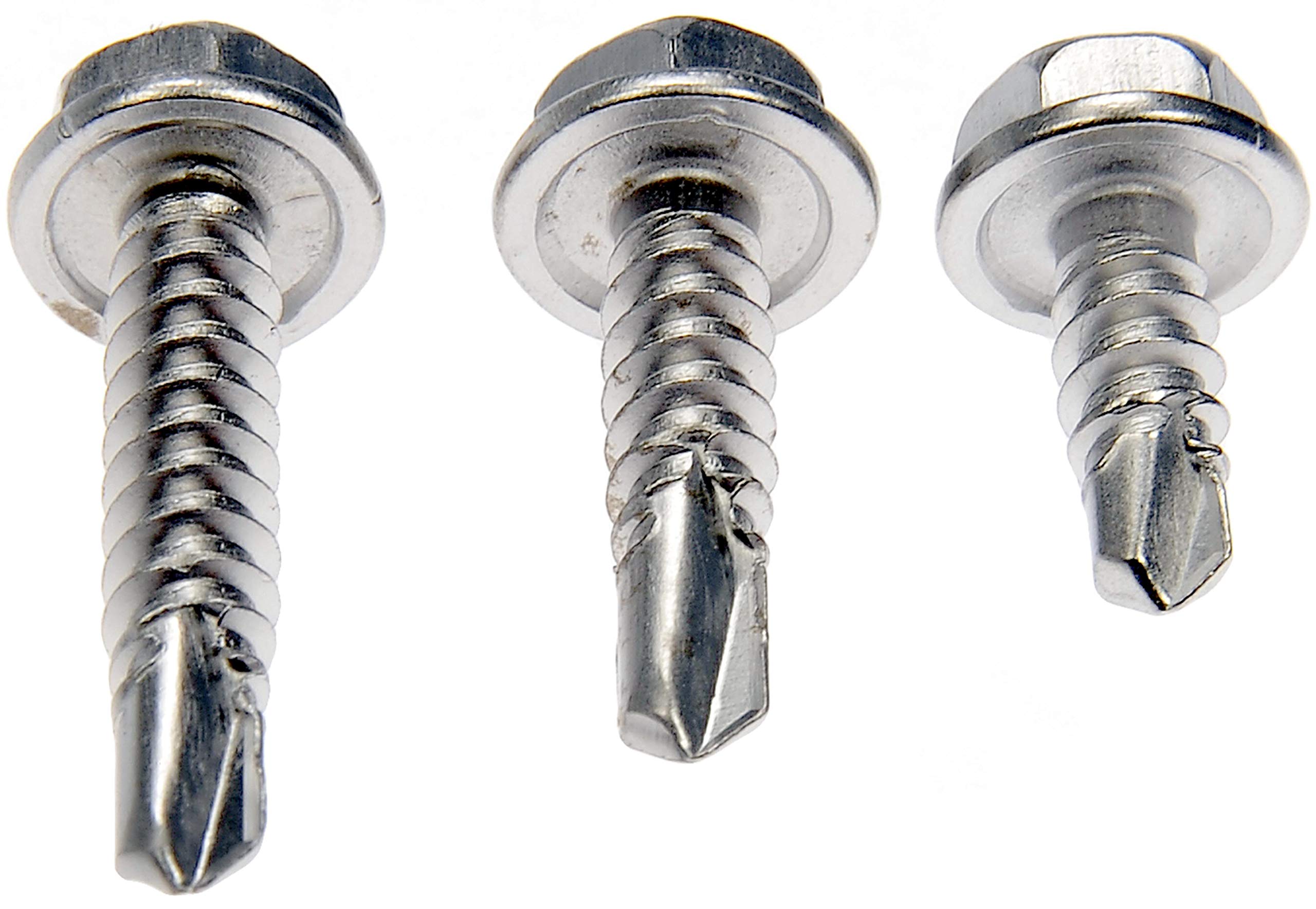 Dorman 784-160D Self Tapping Screws; No.10 X 1/2, 3/4, 1 In., 12 Pack