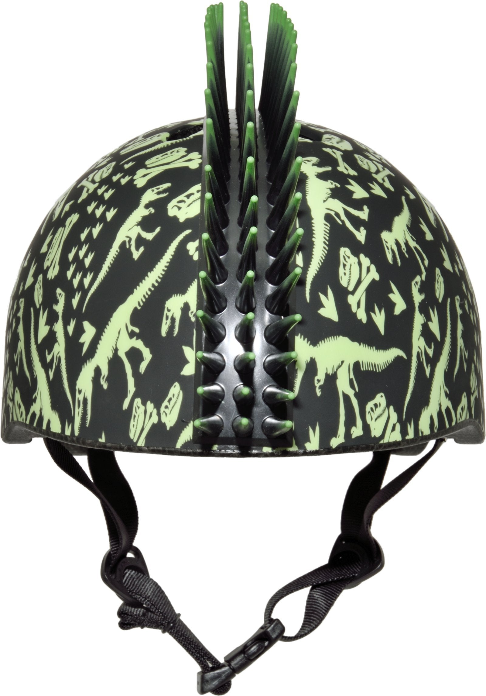 Raskullz T-Rex Bonez Mohawk Helmet, 3+ (48-52Cm), Black/Indigo