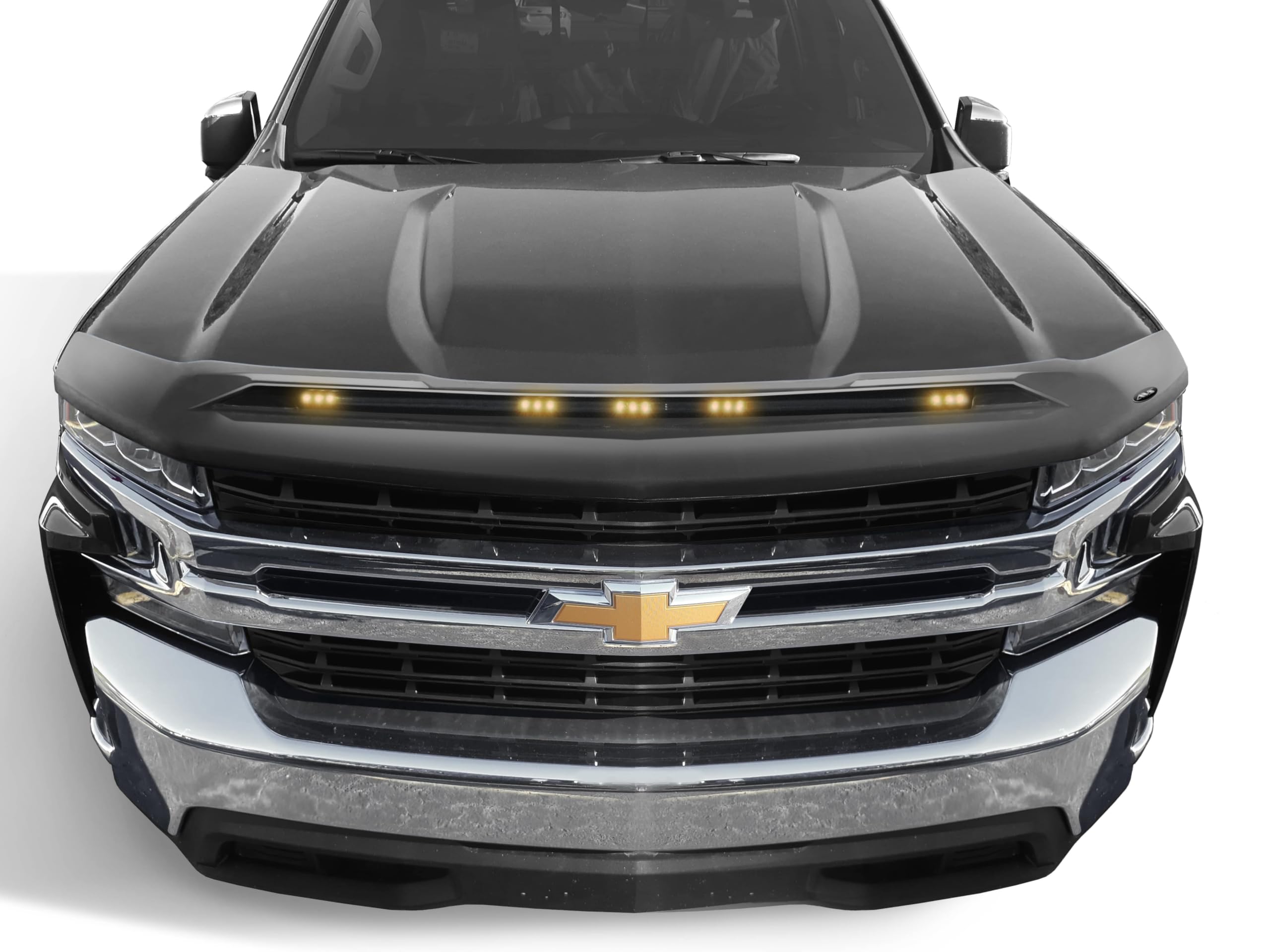Auto Ventshade [Avs] Aeroskin Lightshield/Hood Protector | Fits 2010-2018 Dodge Ram 2500/3500, 1 Pc. | Textured Black - 753051