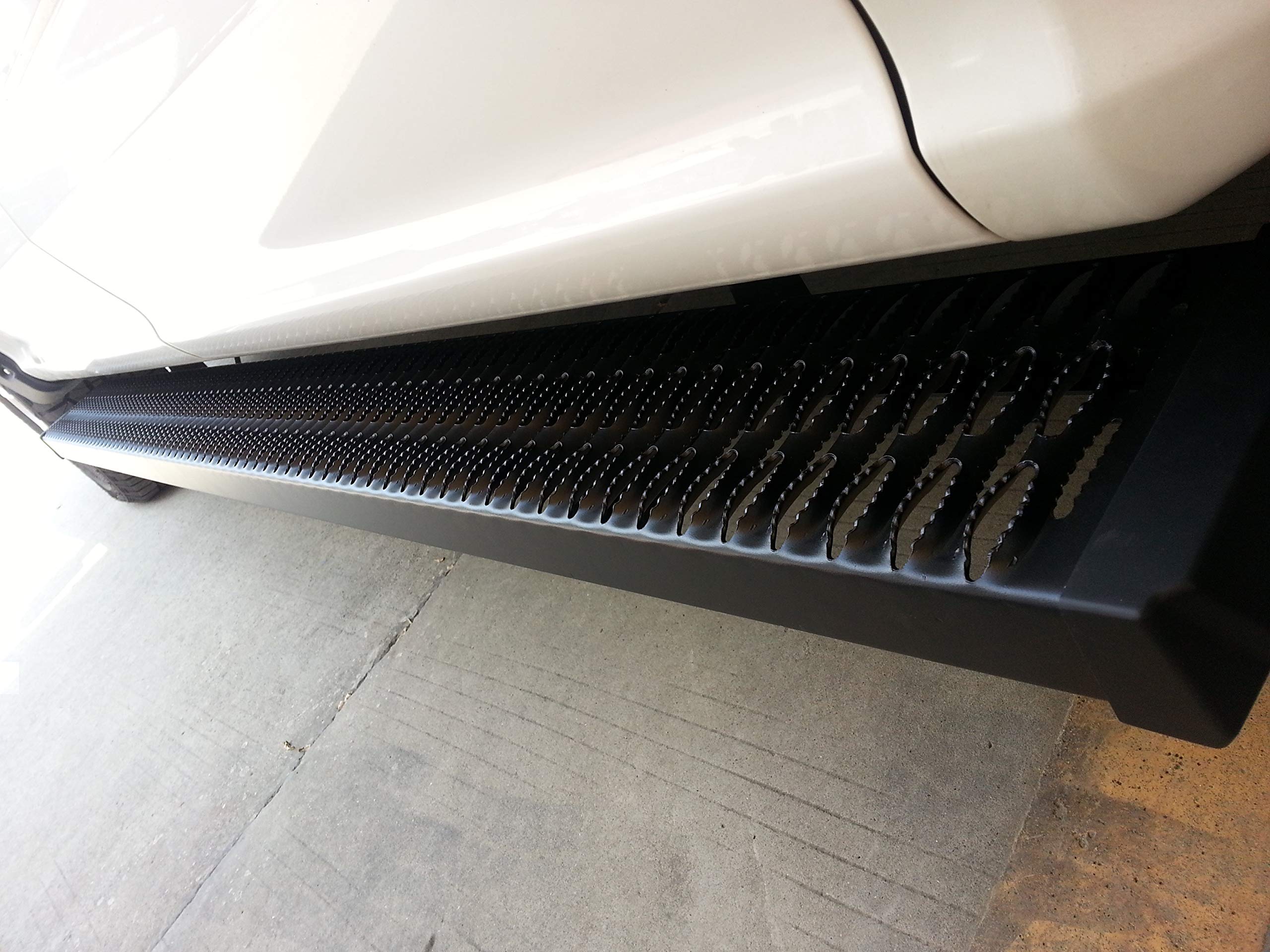Trailfx Rba019Ti Running Board Titanium Black Alum Unlighted Rocker Panel Mount