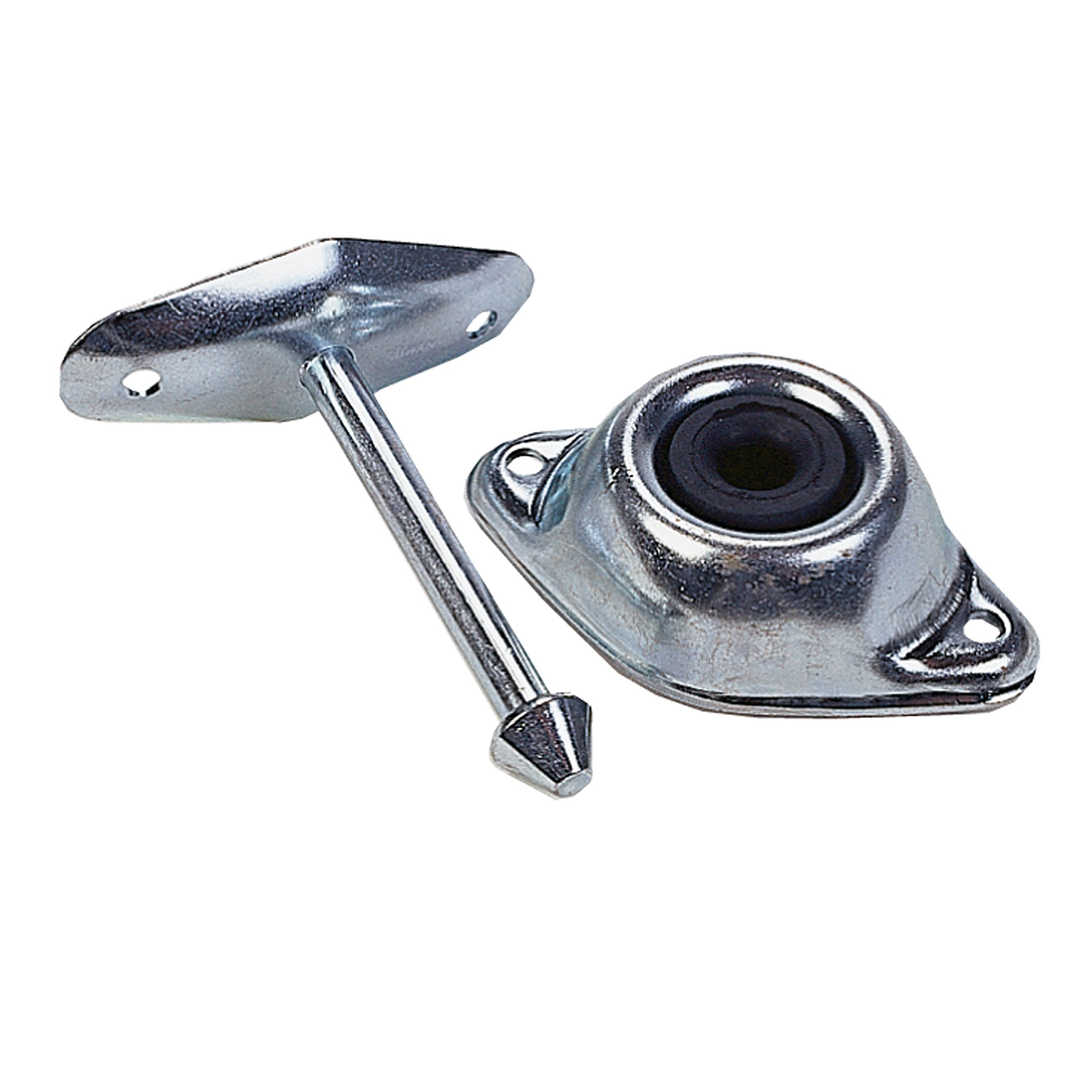 JR Products 10294 Plunger Door Holder - Straight, 4-3/4