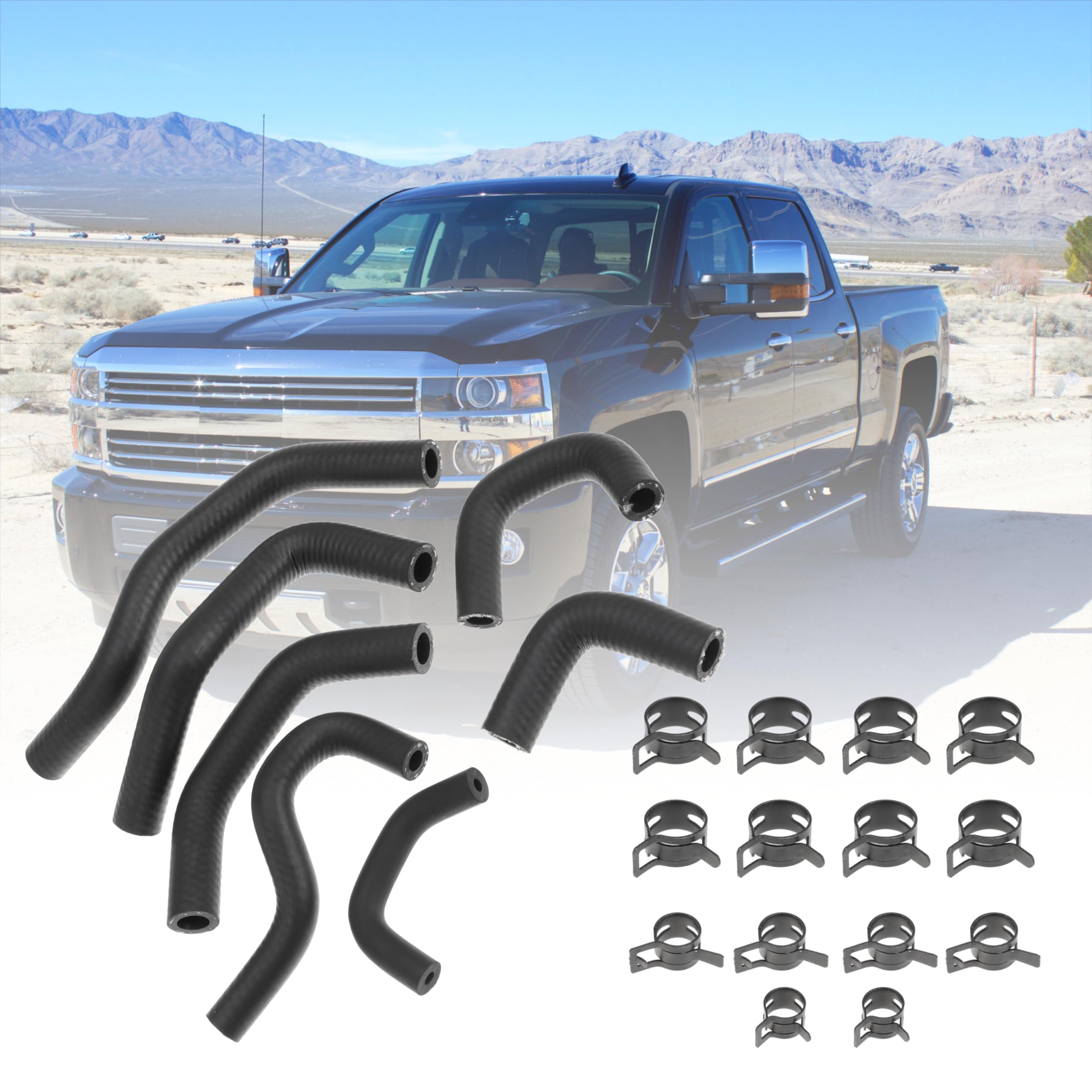 Low Pressure Fuel Line Kit Replace 12636276 12636277 12636274 12645582 12624346 12636275 12636270 For LML Duramax 2500HD 3500HD 