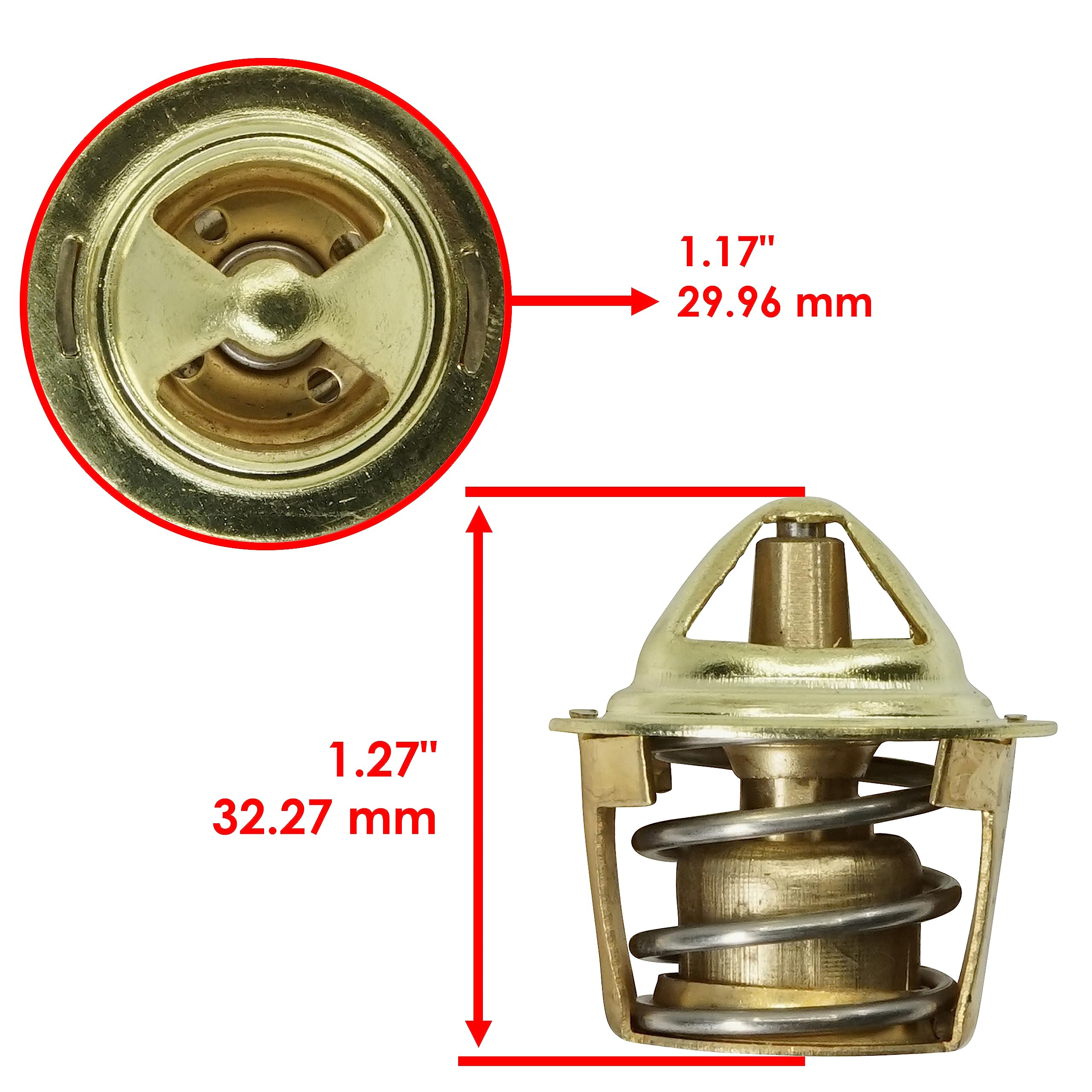 Caltric Thermostat Compatible With Polaris Ranger 500 4X4 2006-2012