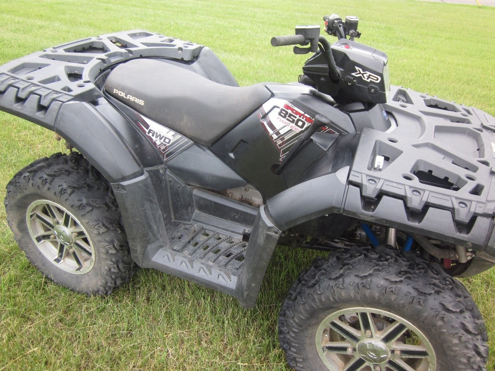 Quad Logic Body Stickers & Decals Kit for Polaris Sportsman 550/850 XP (2009–2015) - Custom Graphics for Enhanced Style