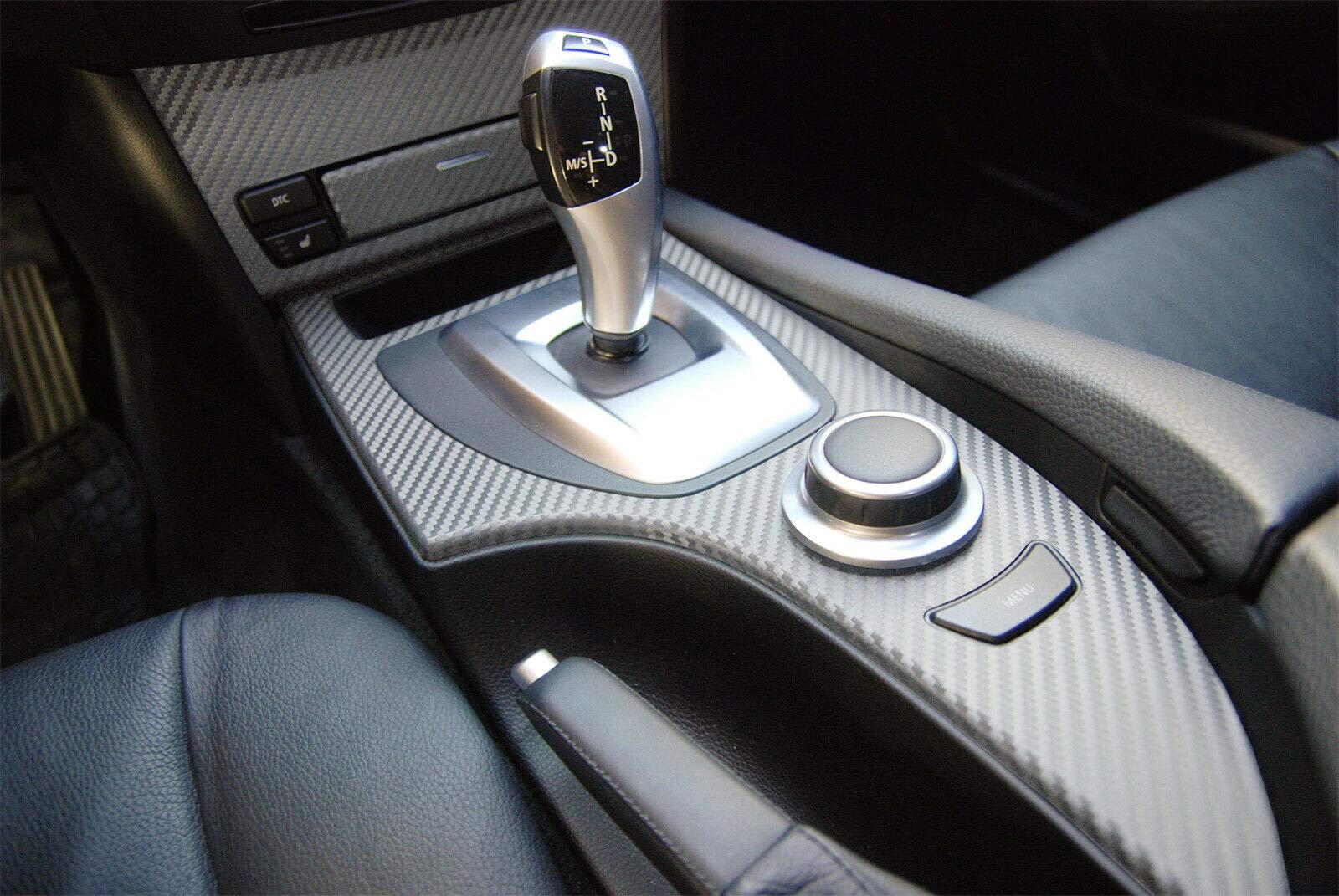 Lzlrun 3D Silver Carbon Fiber Vinyl Wrap - Outdoor Rated For Automotive Use - 1.5Ft X 5Ft Knife + Hand Tool