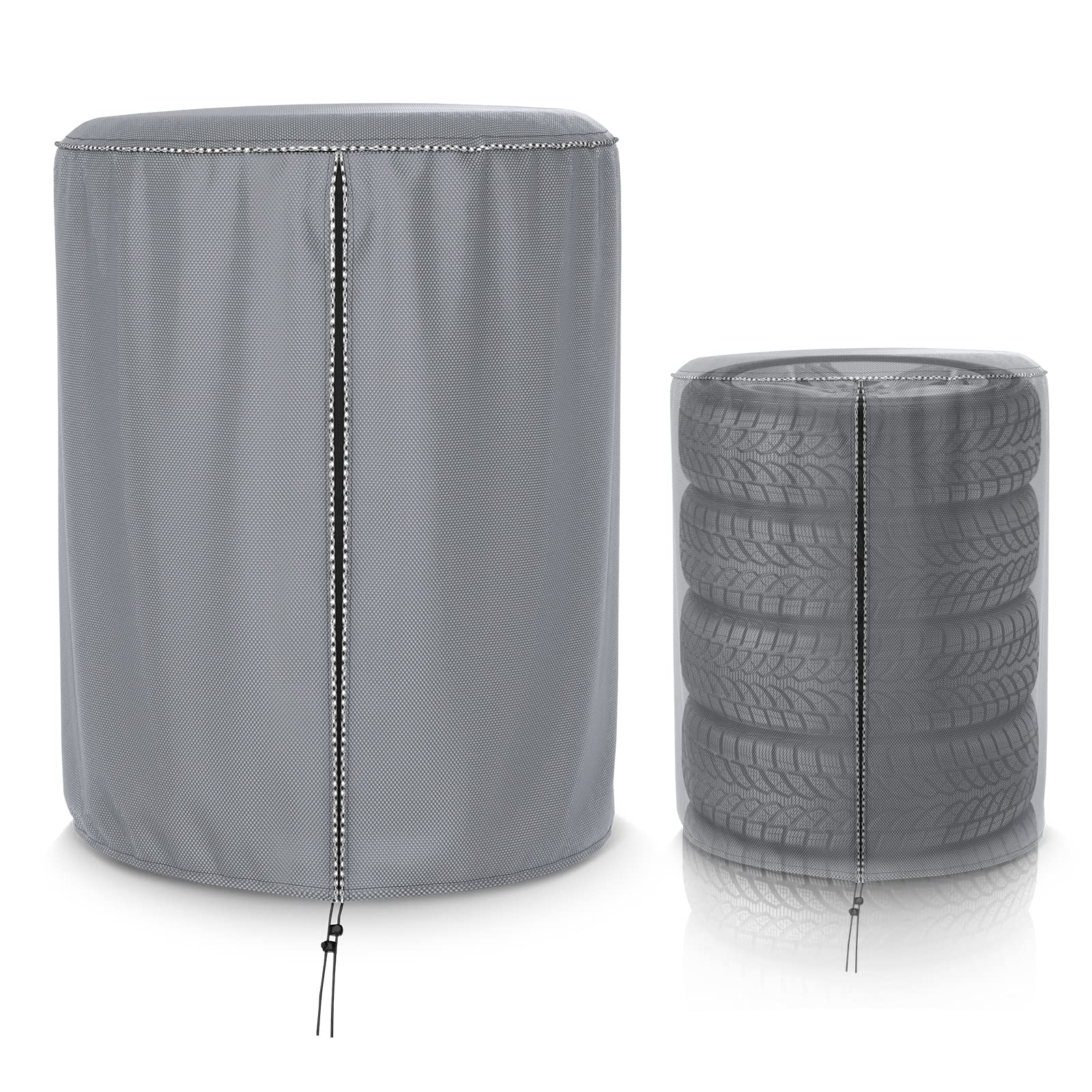 Akefit Tire Storage Cover, Seasonal Tire Cover Waterproof Tire Storage Bag For Spare Tire Fits Up To 31'' Tires