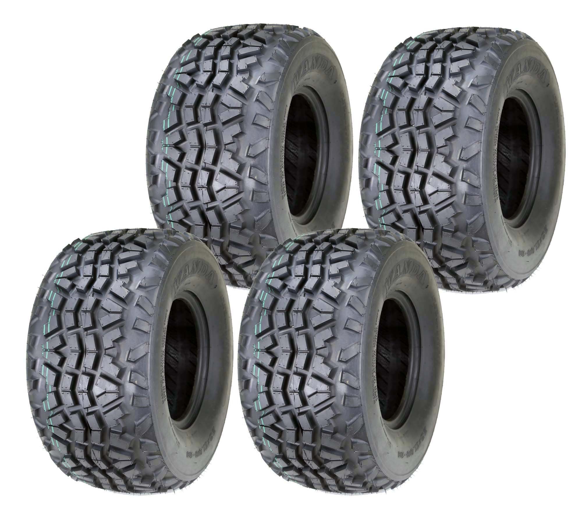 WANDA Set of 4 Utility ATV tires 23x11-10 23X11X10 High load Capacity