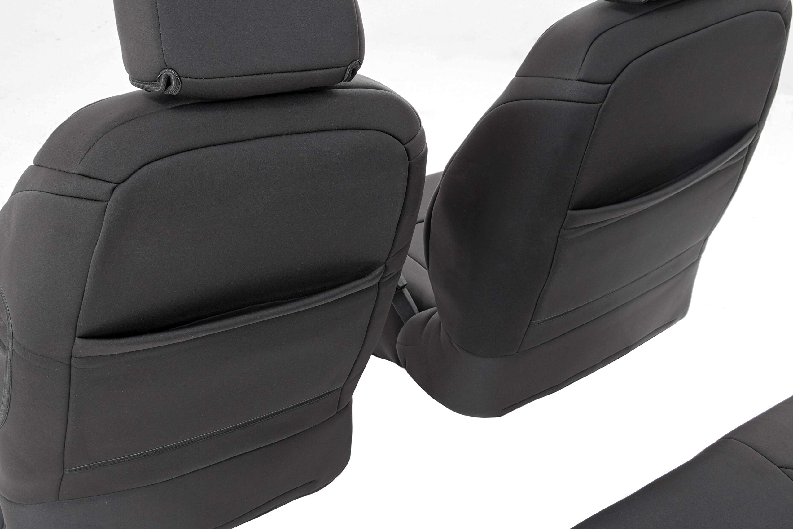 Rough Country Neoprene Seat Covers For Jeep Wrangler Unlimited 4-Door (2008-2010) - Waterproof & Uv Resistant, Foam Padded, Fron