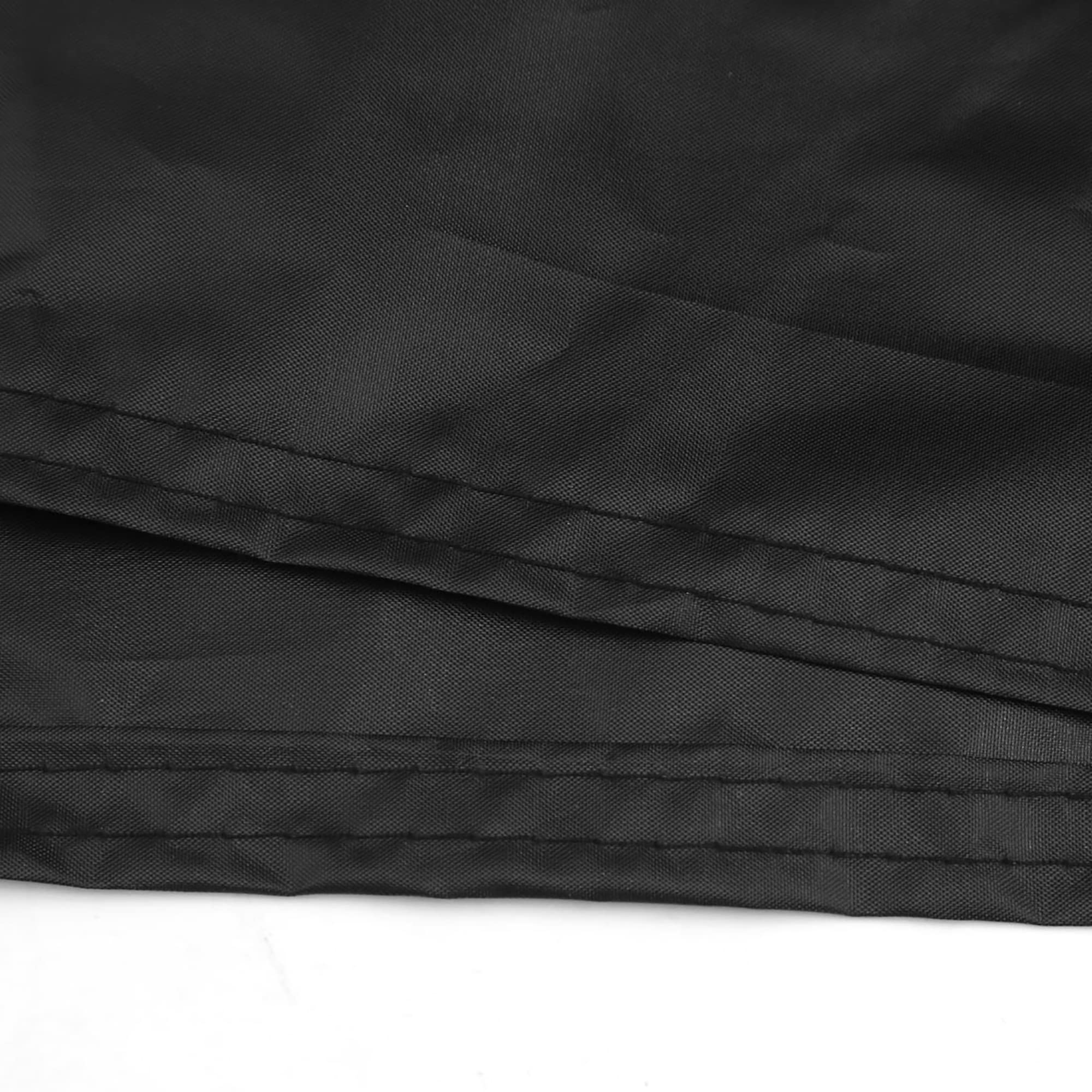 Uxcell L 190T Rain Dust Motorcycle Cover Blue&Black Outdoor 86Inch For Harley Davidson