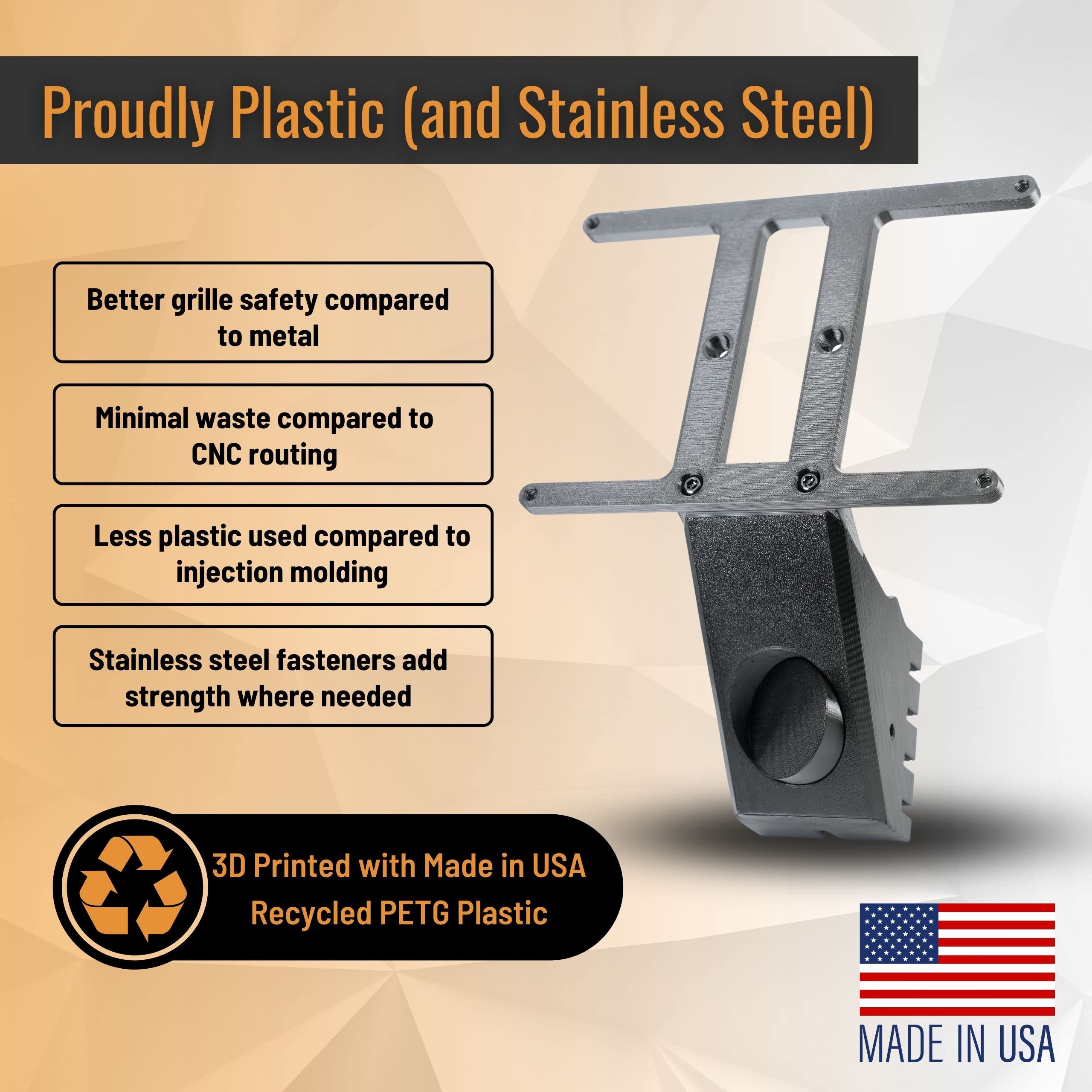 Snapplate Front License Plate Holder For Tesla Model Y - Safety-Optimized Breakaway Design, Anti-Theft, Removable, Height-Adjust