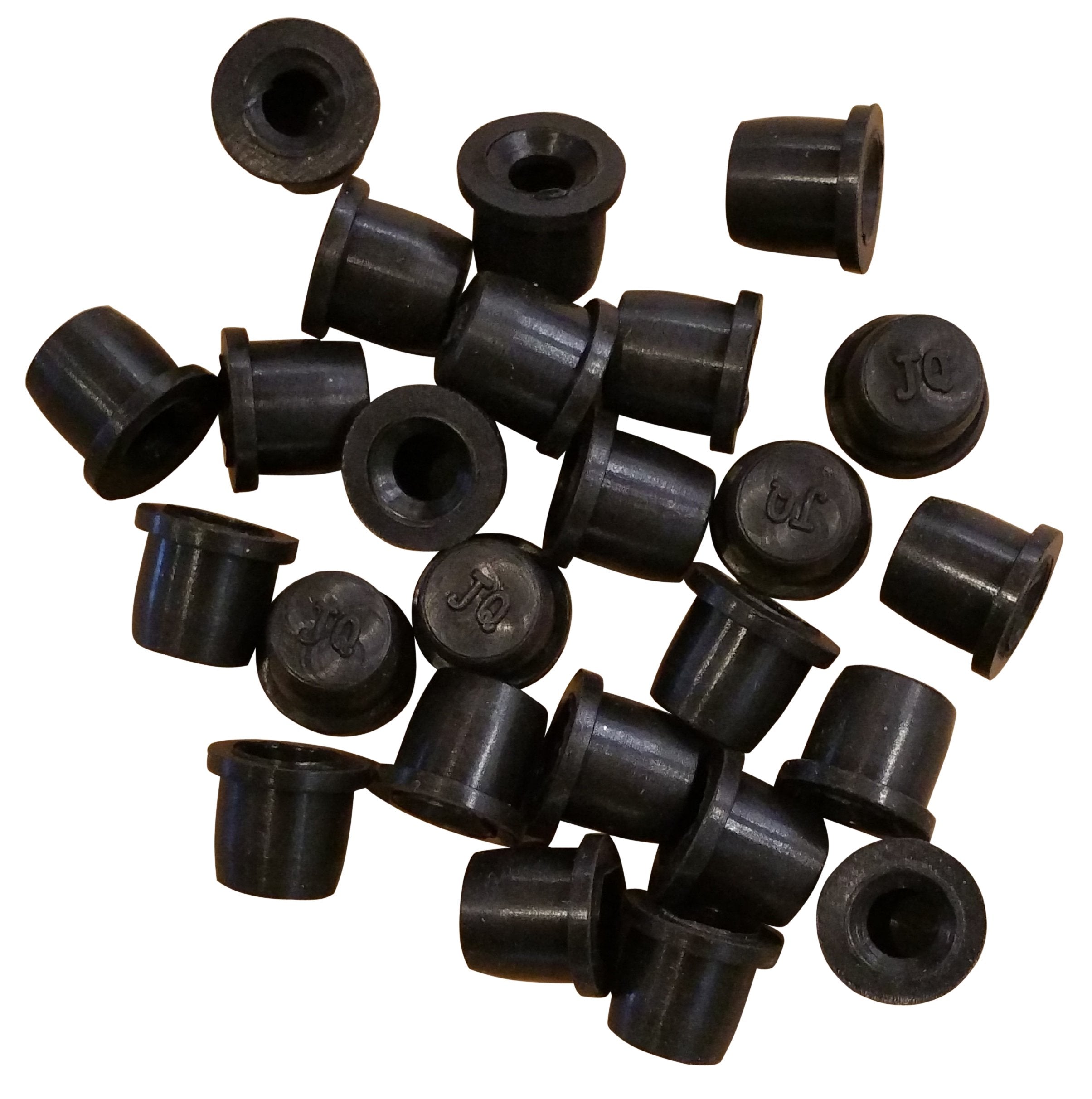 (25 Pack) Brake Bleeder Screw Caps Grease Zerk Fitting Cap Rubber Dust Cover