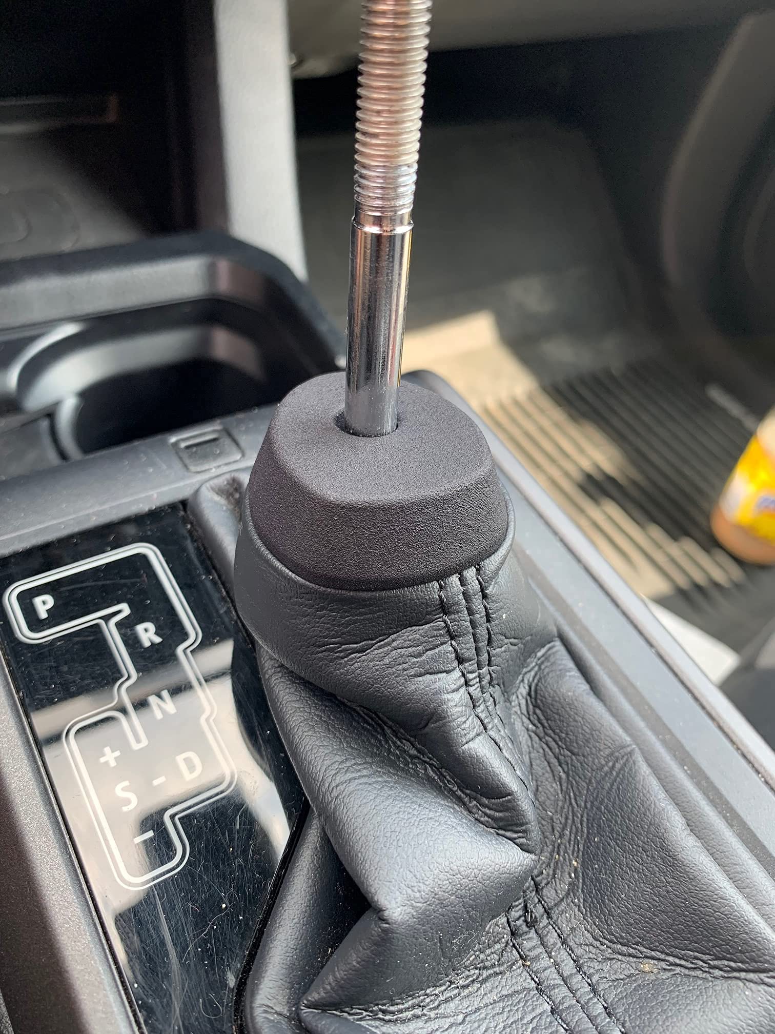 Dubbs Hardware - Tacoma Shift Knob Trim Cover - Allows For Aftermarket Shifter Knob - Interior Gear Shifter Cover For Accessories - Fits Automatic 2016+ Tacoma - Shift Boot Collar (Original)