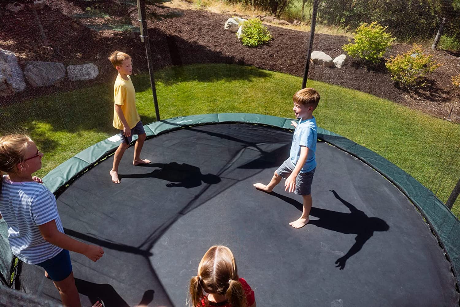 Trampoline Pro 147'' Mat With 72 Rings For 14Ft Round Frame And 6.5'' To 7.0'' Springs