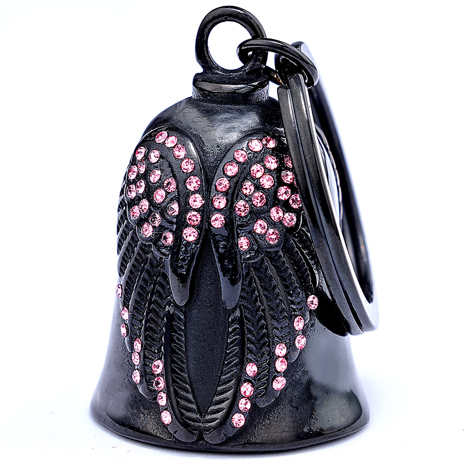 CYZBTBl Motorcycle Women Bells - Motorcycle Angel Bell For Men Women,Bell Biker Accessory,Guard Riding Safety (pink)
