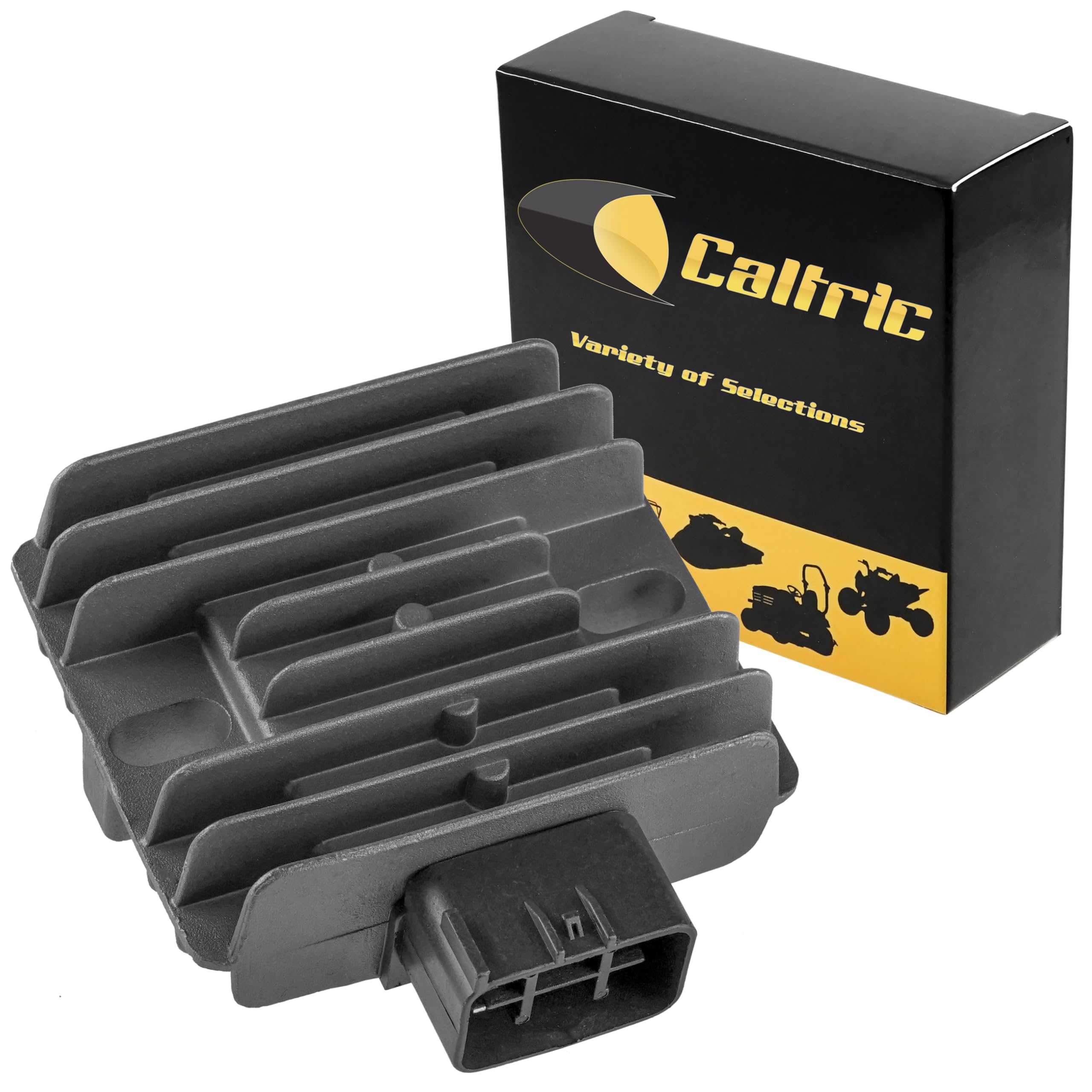 Caltric Regulator Rectifier Compatible with Kawasaki Mule 610 Kaf400 Kaf 400 4X4 2009-2016