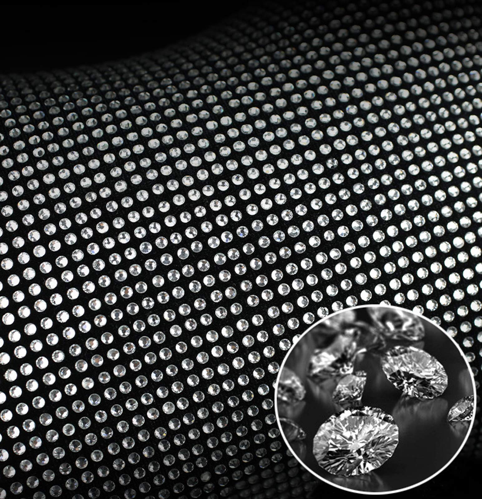 Funojoy Car Armrest Cover For Women White Diamond Rhinestone Bling Car Accessories Car Decor Mother'S Day Gift For Women