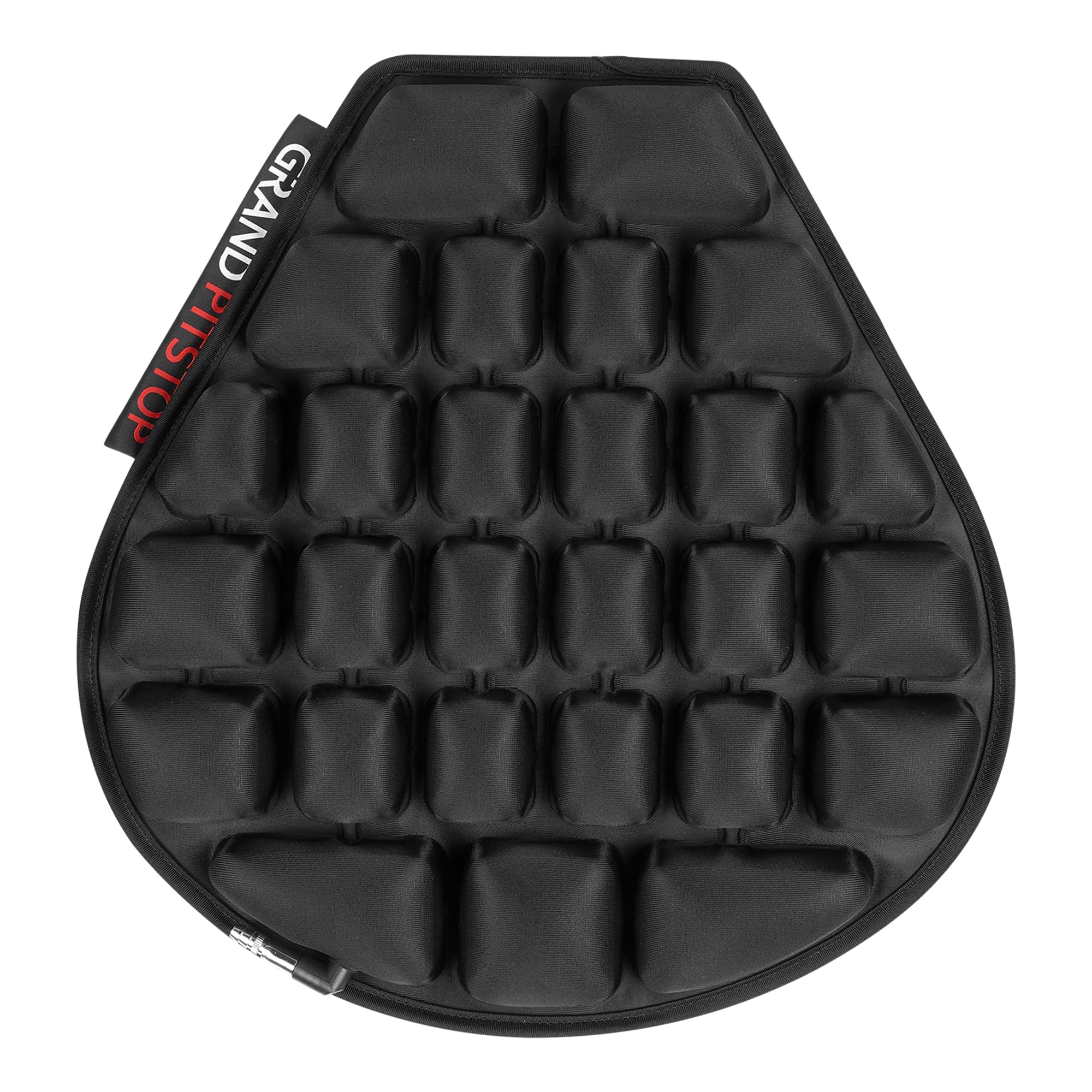 GRAND PITSTOP Inflatable Air Seat Cushion | NonSkid Bottom | Ideal for Medical, Office, Home, Motorcycle, Car Lumbar Support