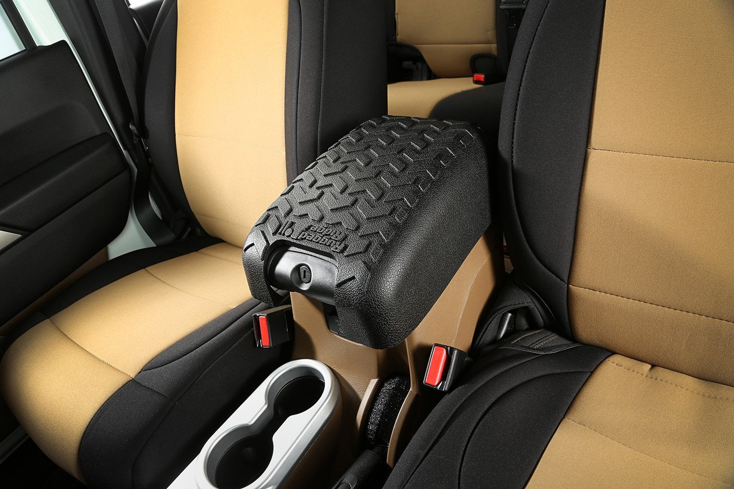 Rugged Ridge | Center Console Cover, Black | 13107.42 | Fits 2011-2018 Jeep Wrangler Jk
