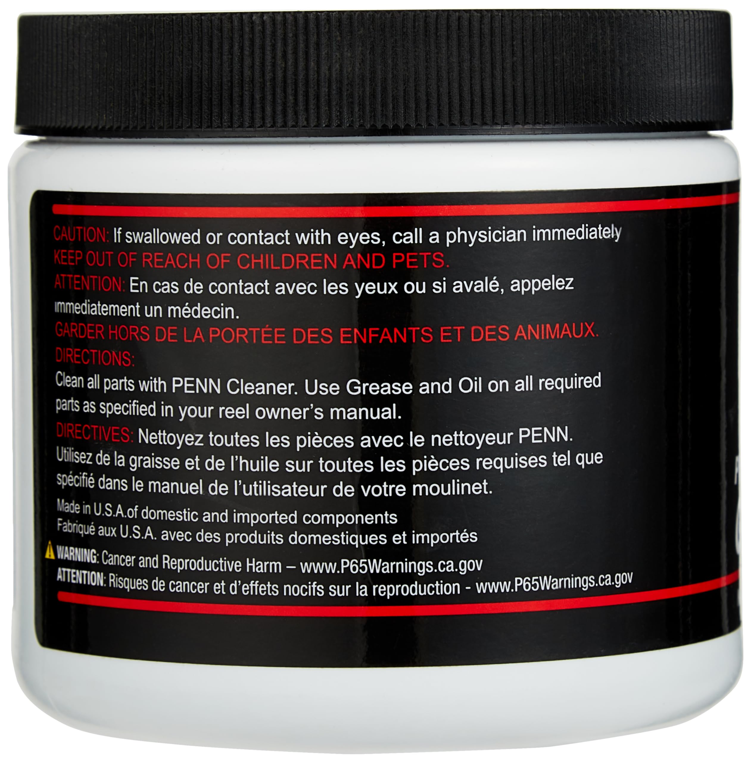 PENN Reel Grease, Multi Oil, 2 oz, Model 2OZGSESD12 - High Performance Fishing Grease for Smooth Reel Operation