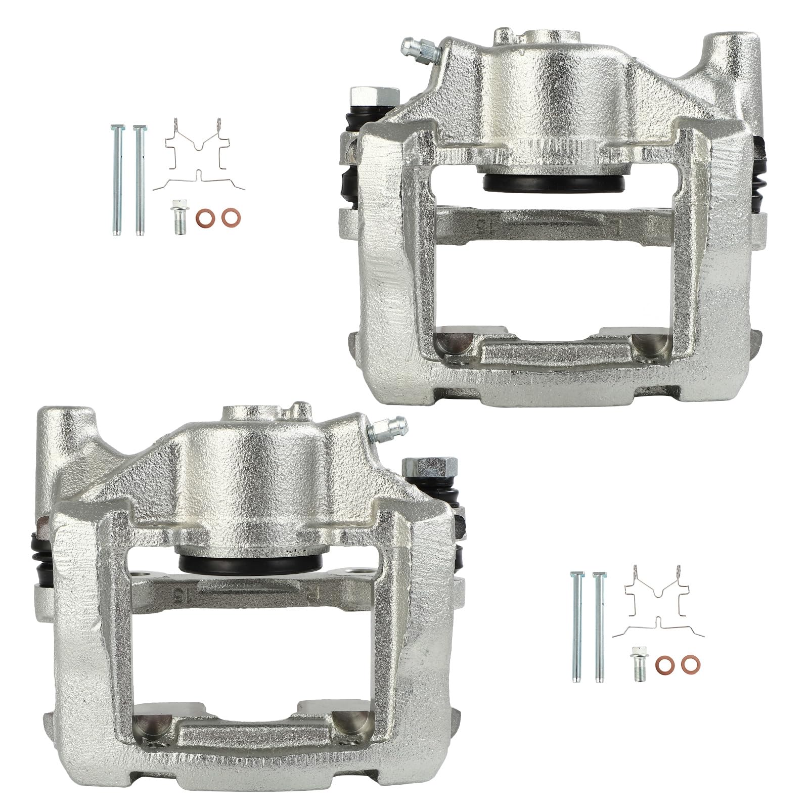 cciyu 19B3313 19B3312 Rear Left & Right Brake Caliper with Bracket Fit For Lexus For GS350 2007-2011,For Lexus For GS430 2006-20