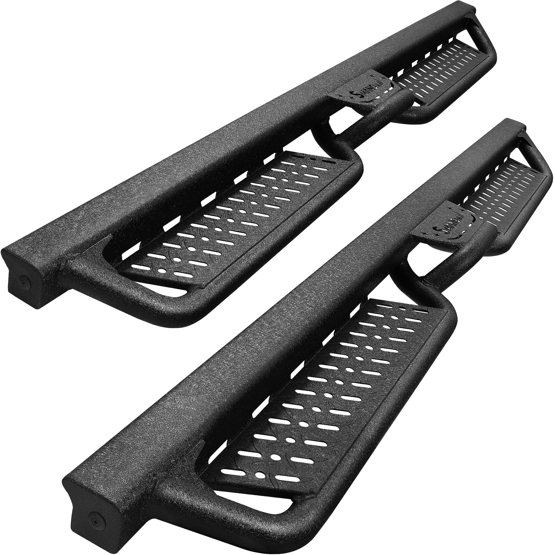 SMANOW Running Boards Compatible with 2019-2025 Dodge Ram 1500 Crew Cab (Excl. 2500 3500), Ram Side Steps Nerf Bars Made with Ca