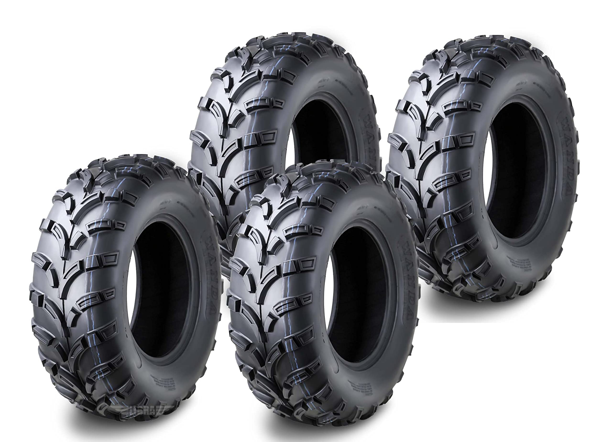 Wanda Set Of 4 Atv/Utv Tires 26X8-14 /6Pr P373-10205