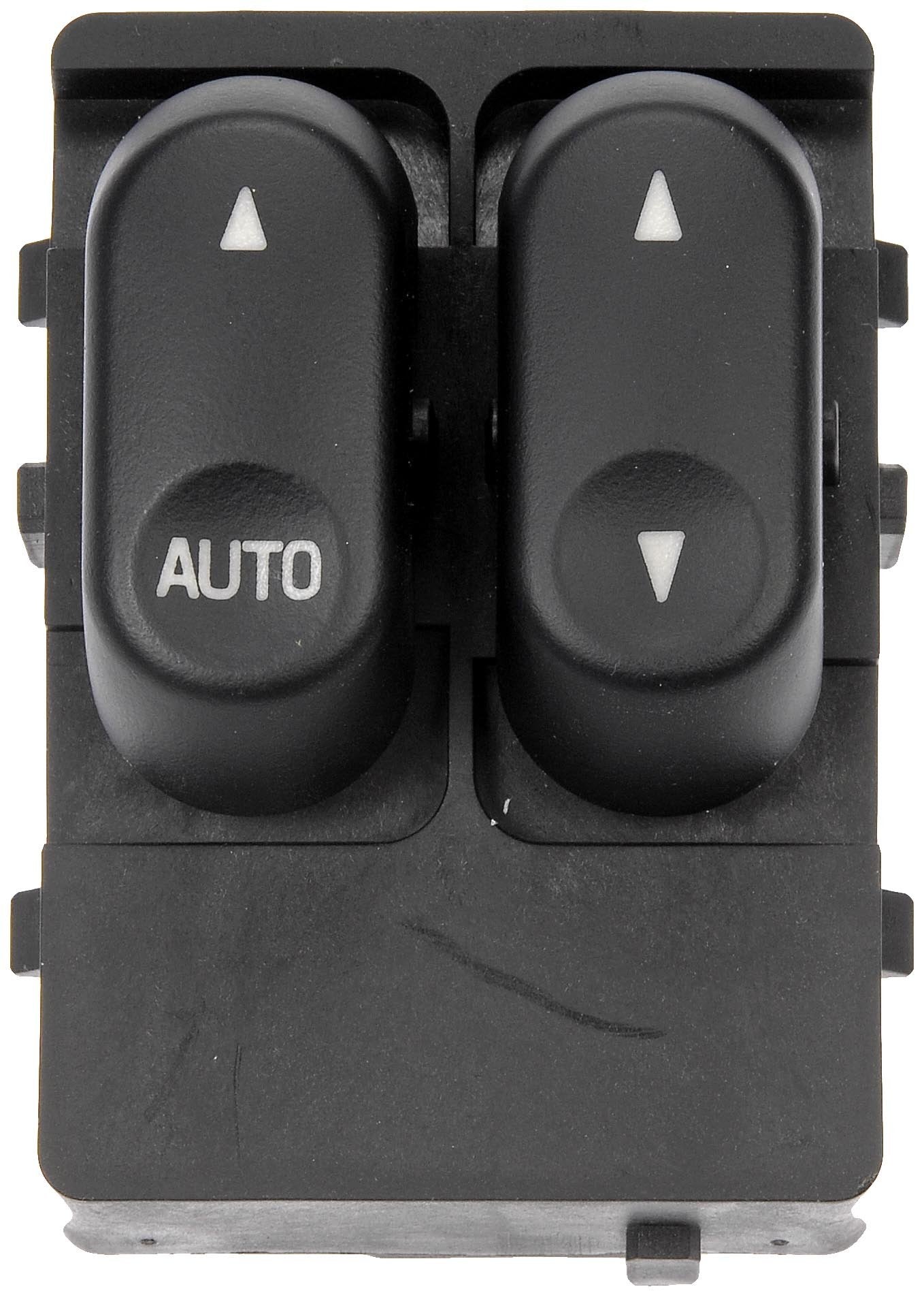 Dorman 901-334 Front Driver Side Power Window Switch - 2 Button Master Compatible With Select Ford Models