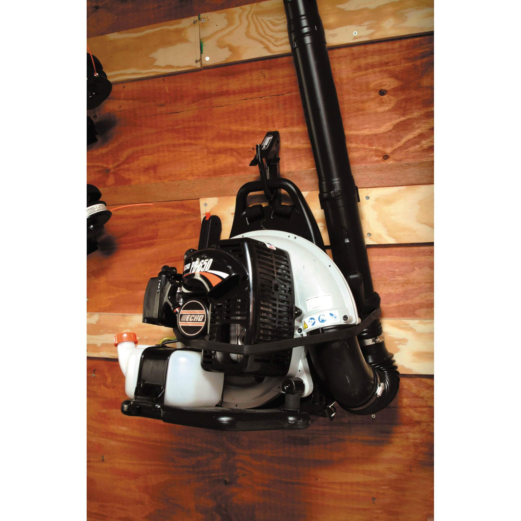 Buyers Products Lt20 Backpack Blowers Rack For Open And Enclosed Landscape Trailers, Made In The Usa, Holds Landscaping Blowers, Landscape Trailer Accessories