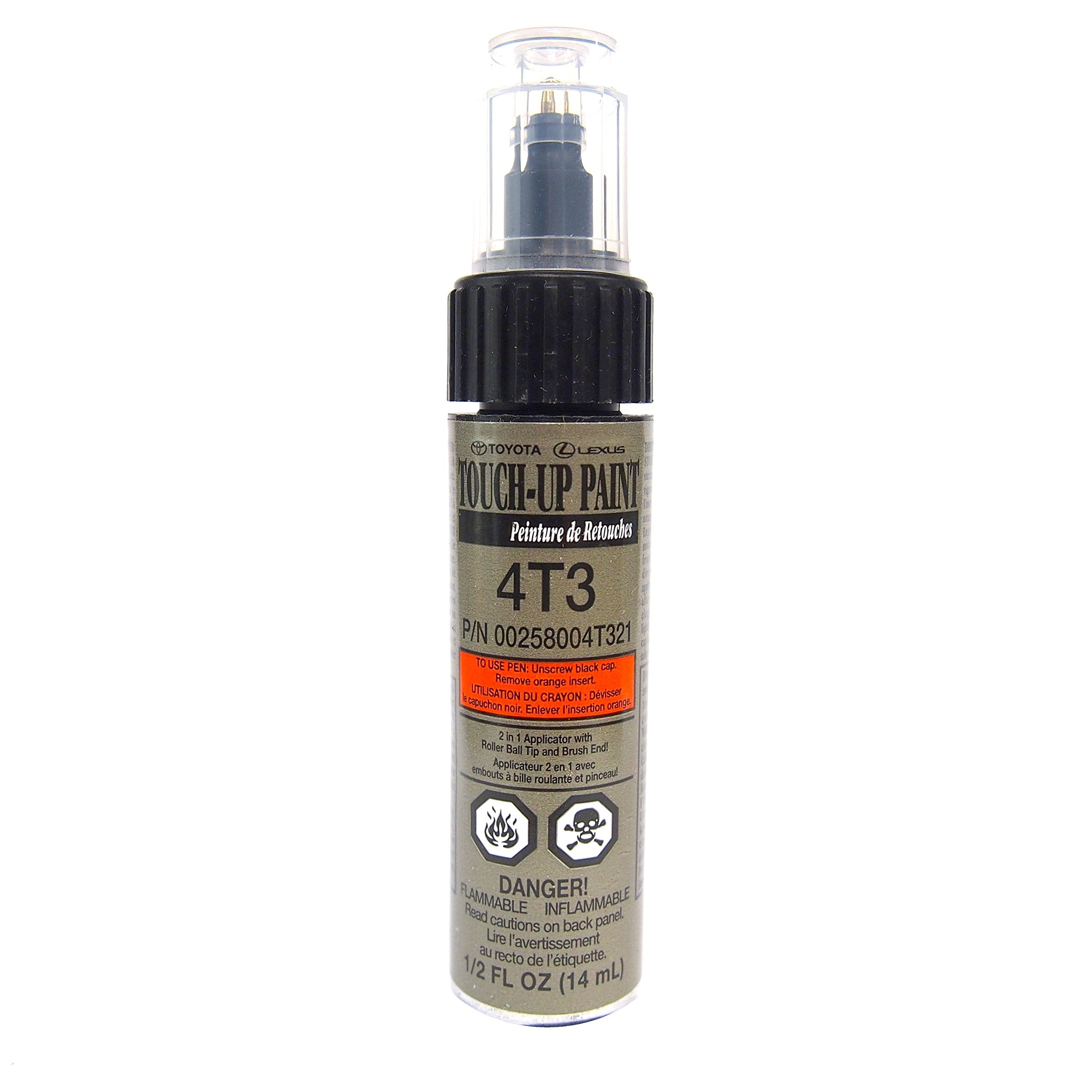 Toyota Touch Up Paint 4T3 Pyrite Mica - 0.5 Fl Oz - Genuine Scion/Lexus Model 00258-004T3-21