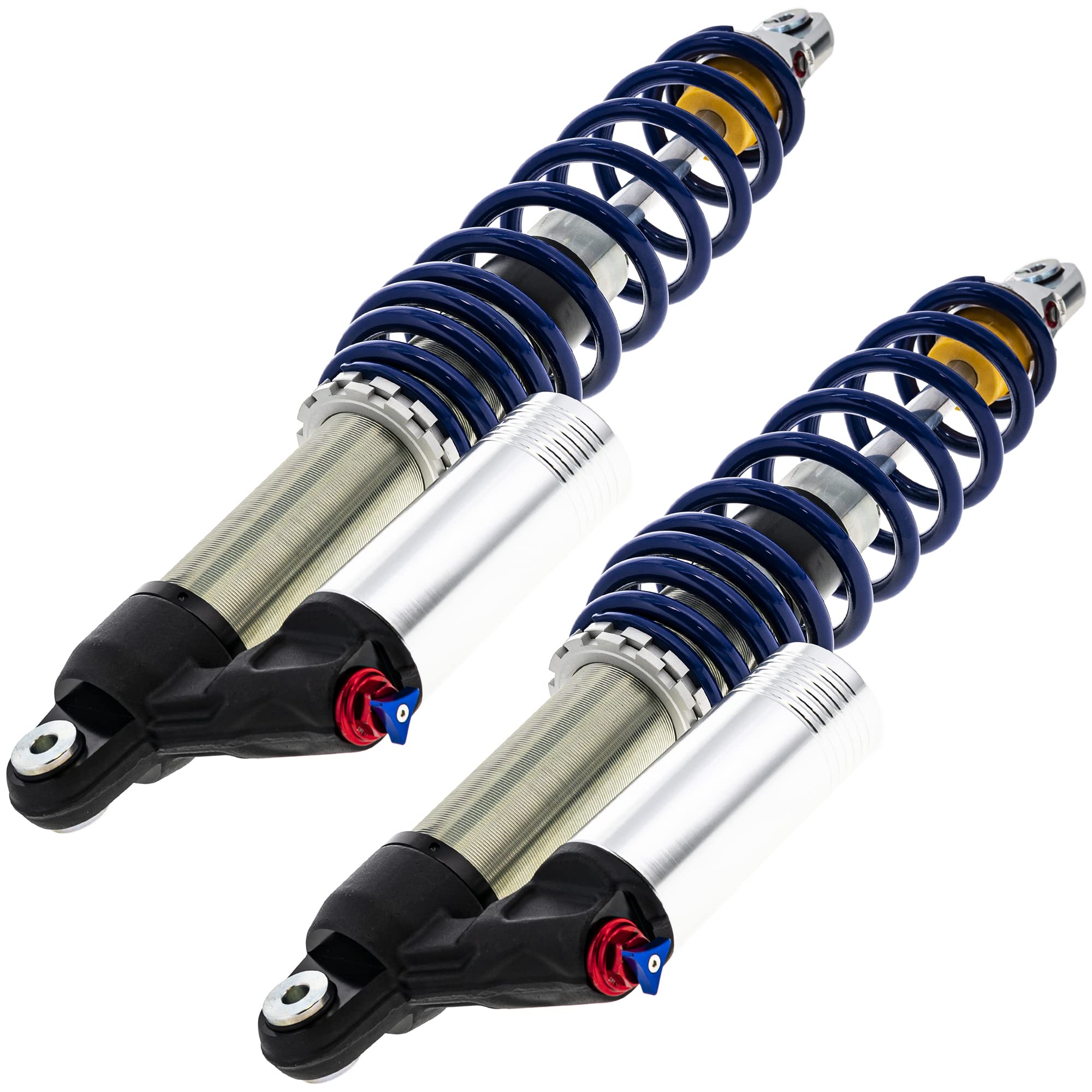 NICHE Adjustable Front Piggyback Shock Absorber for Polaris RZR XP 900, Steel, Black, Model 519-KSH2223K