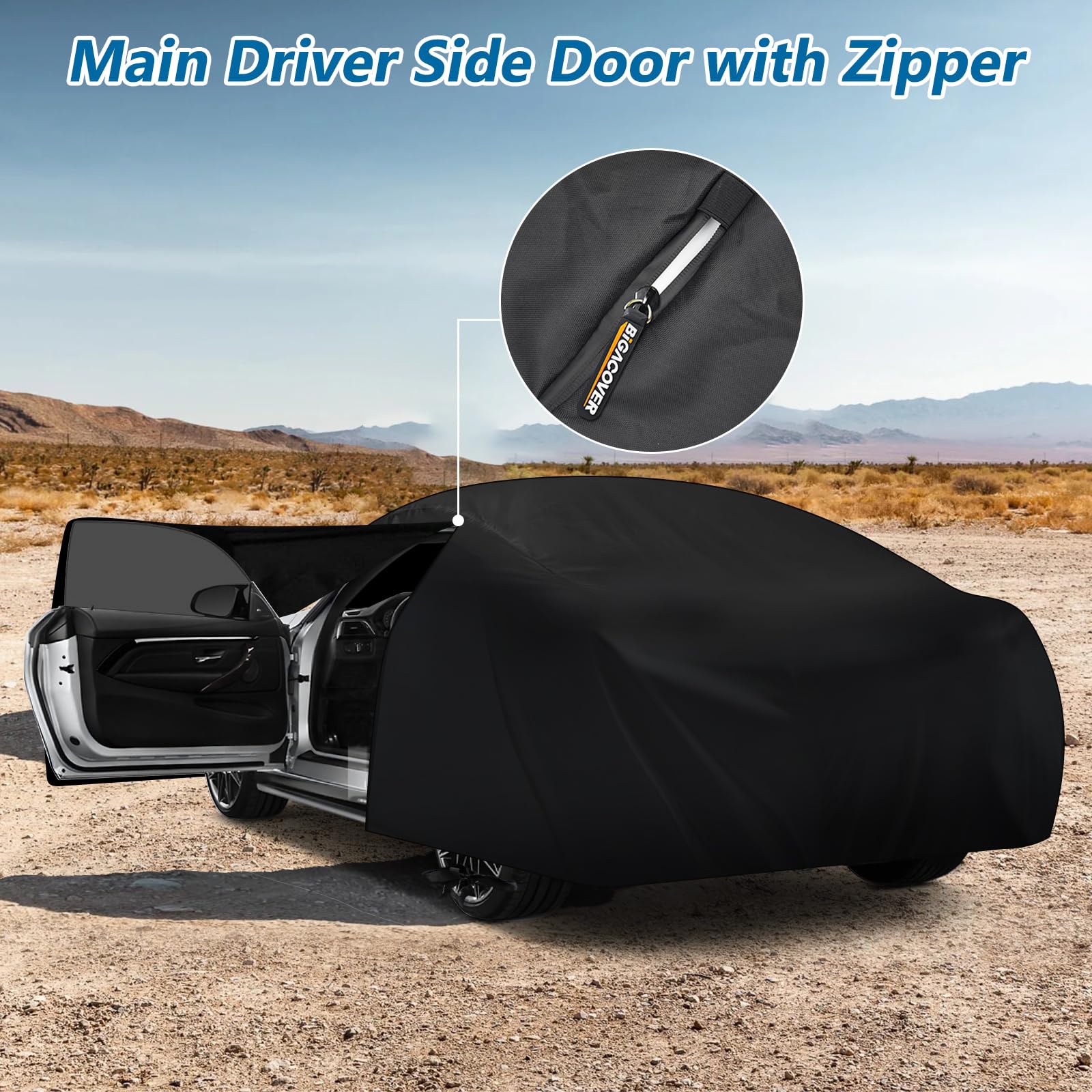 Car Cover For Bmw M3 320I 328I 328D 330I 330E 335I 340I 2007-2023, Waterproof 210D Oxford Cloth And Cotton Cover Outdoor Full Ca