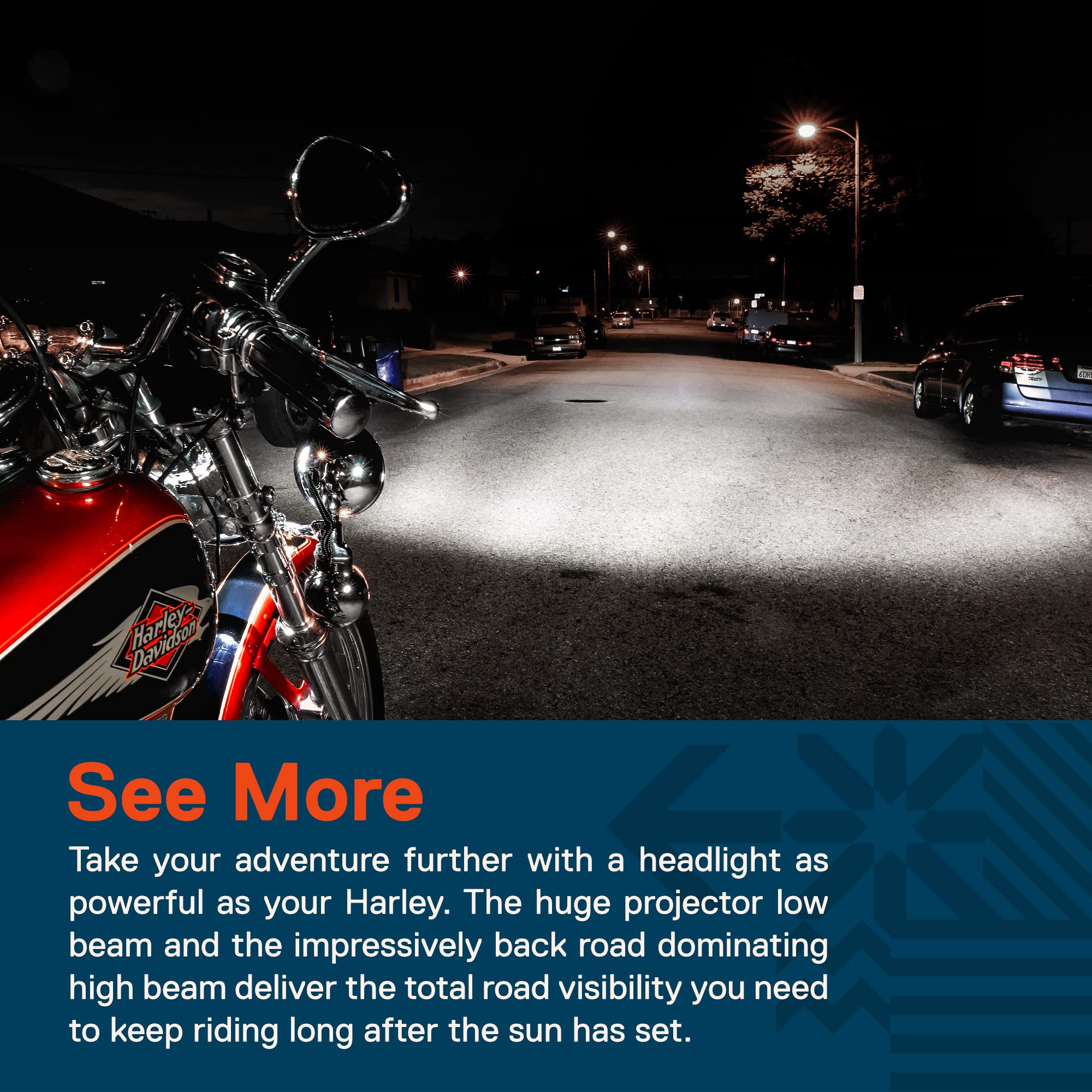 TRUE MODS 5.75'' Harley LED Headlight for Harley Davidson [Chrome-Finish] [HALO DRL] [DOT Compliant] Round LED Motorcycle Headli
