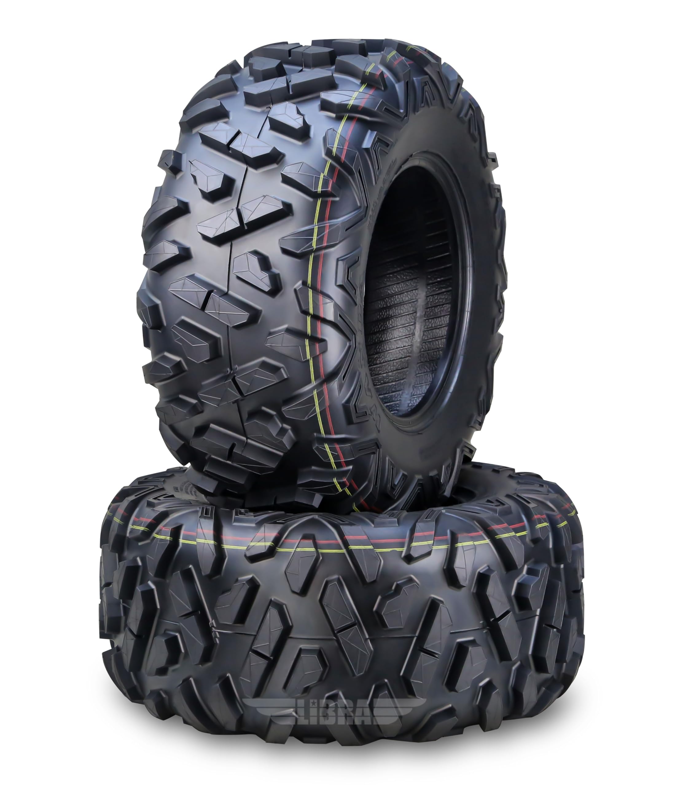 WANDA Set 2 UTV ATV Tires 24x11-10 24x11x10 6PR Bighorn Style