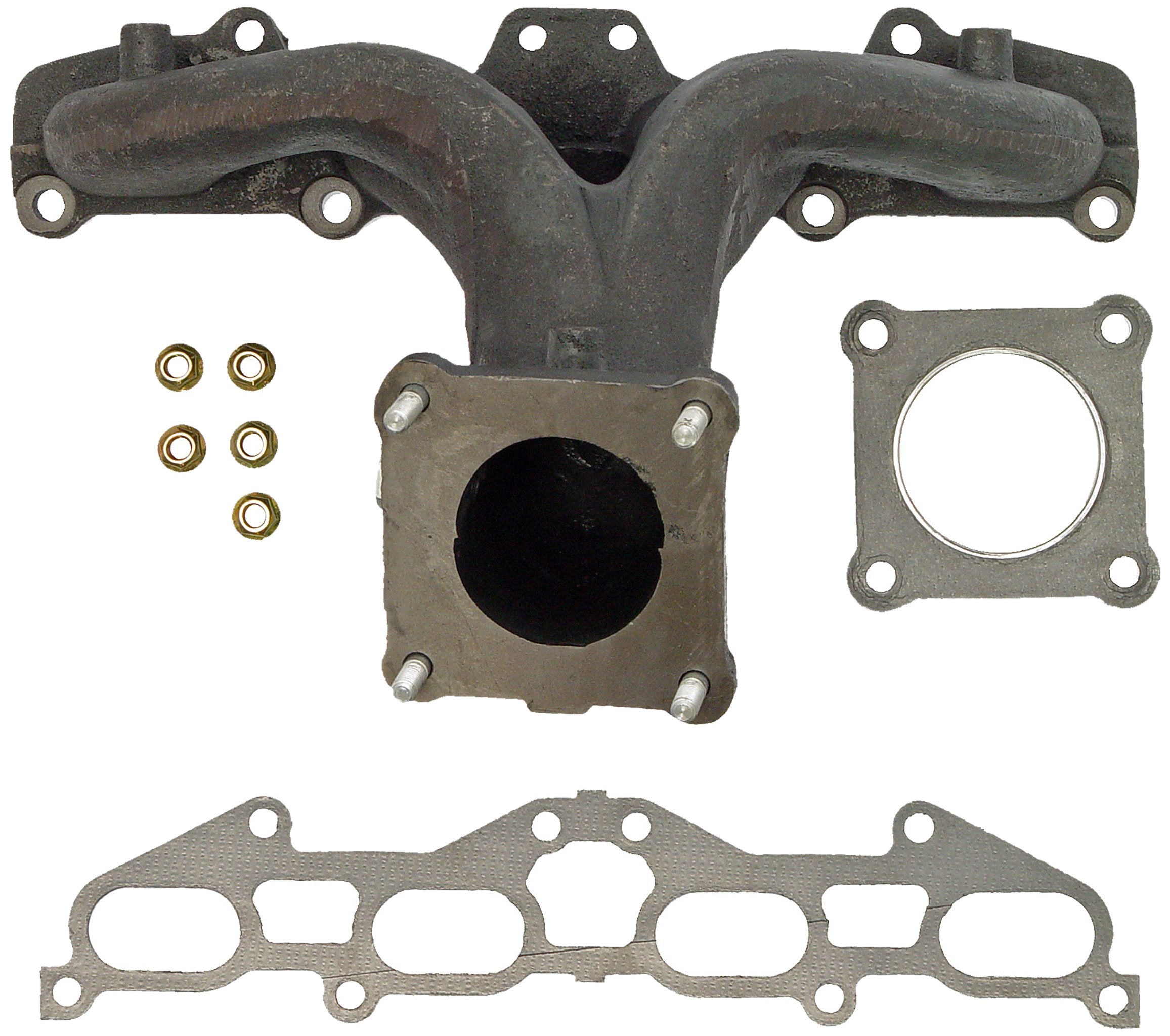 Dorman 674-282 Exhaust Manifold Kit - Includes Required Gaskets And Hardware Compatible With Select Chrysler / Dodge / Plymouth 