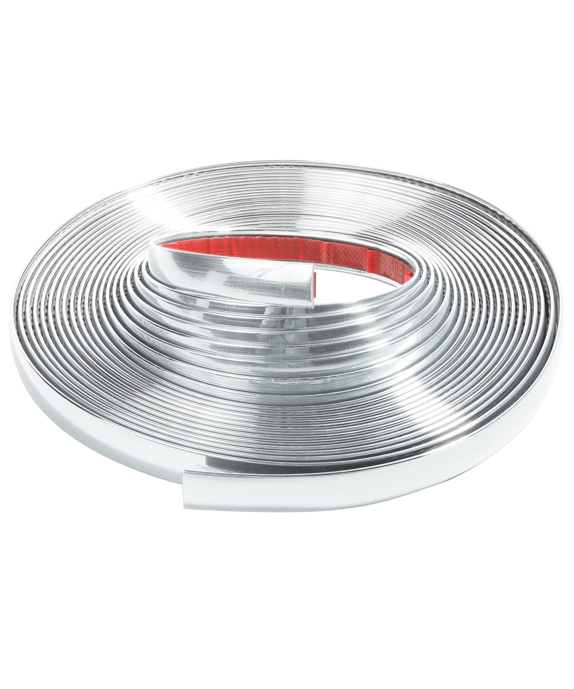 Zlirfy 25Ft Automotive Chrome Trim Molding,Universal Decorative Scratch-Proof Decorative Protect Sticker,1/2'' Wide Car Body Chr