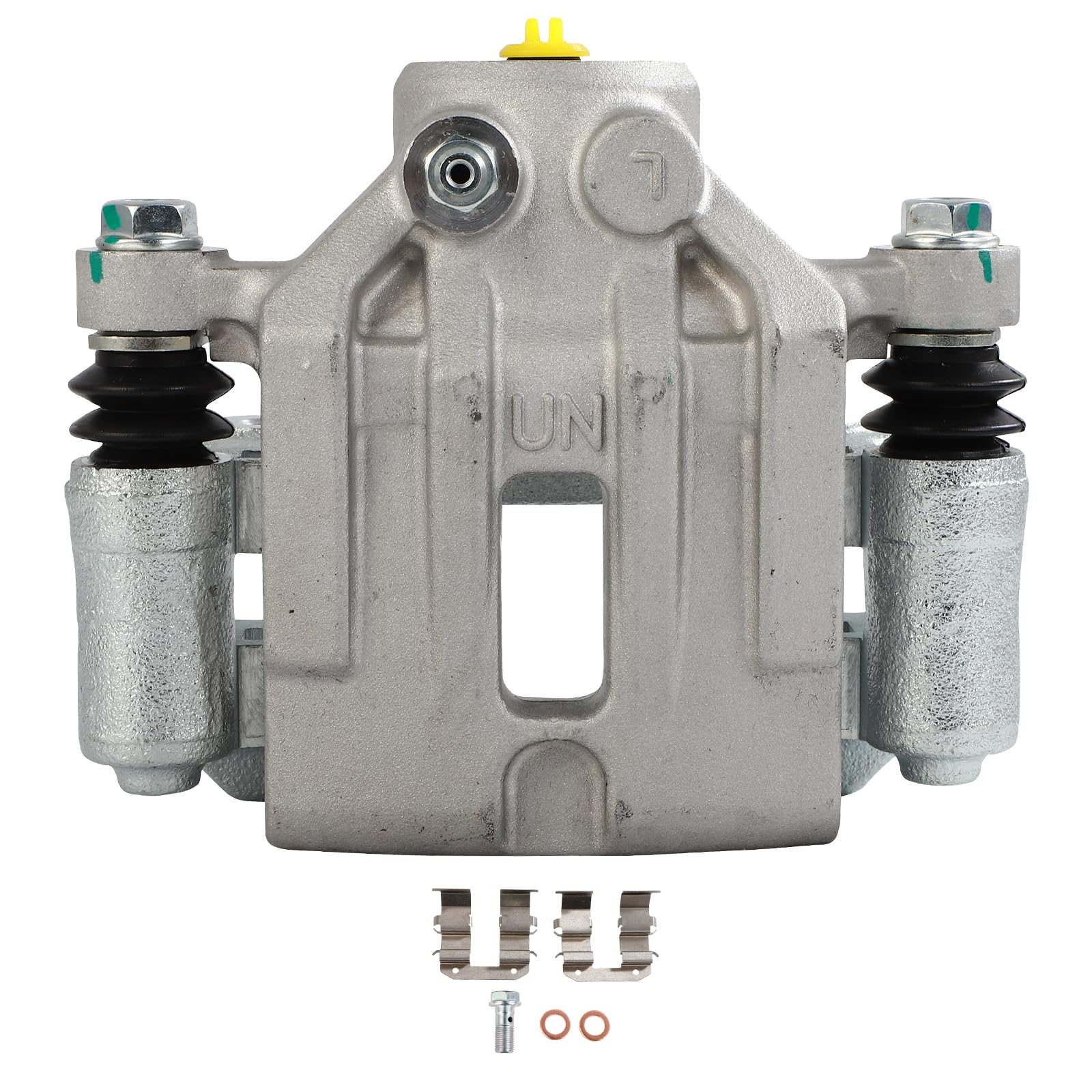 cciyu 19-B3427 Rear Left Brake Caliper with Bracket Fit For 2007-2008 For Kia For Rondo