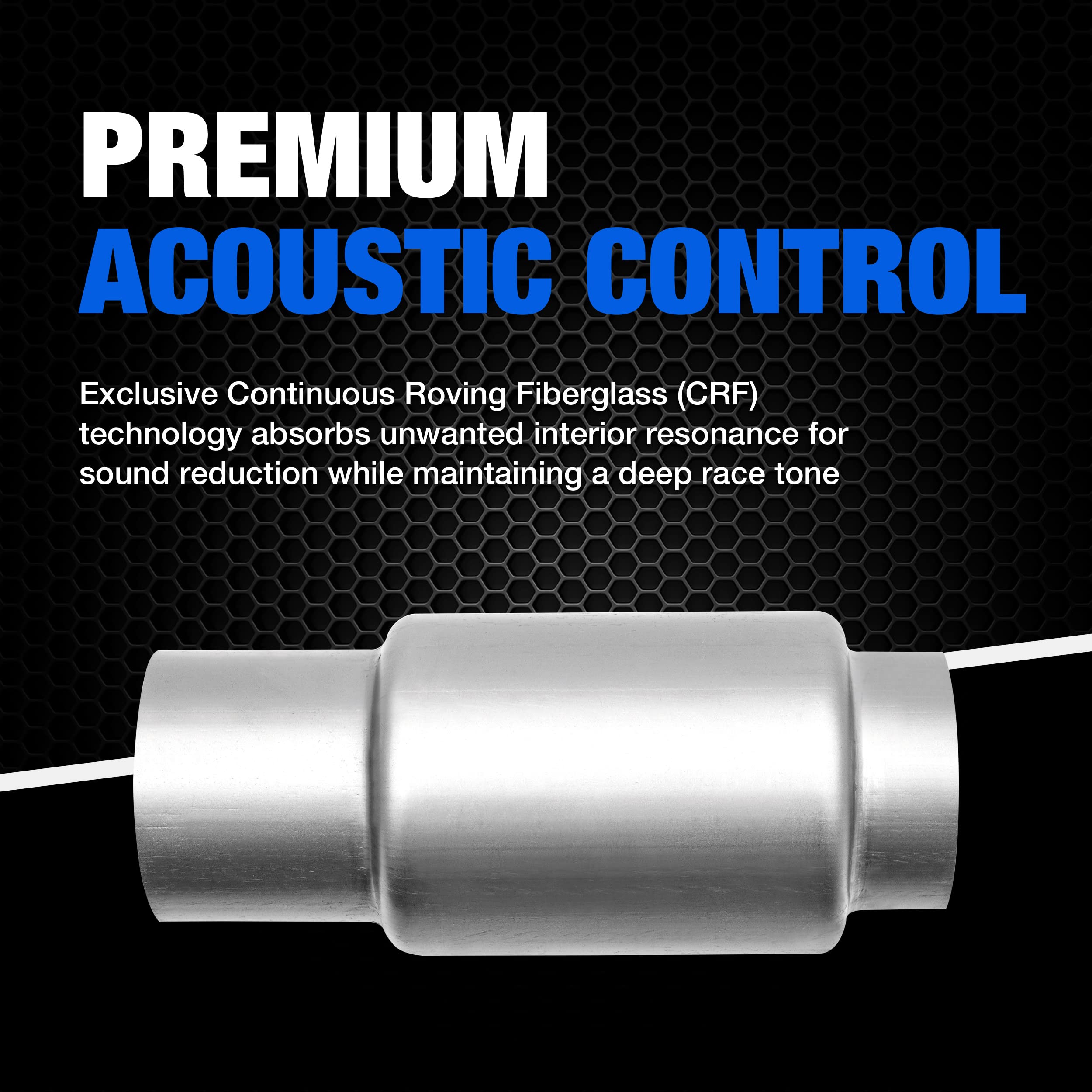 Dynomax Race Bullet 24249 Exhaust Resonator