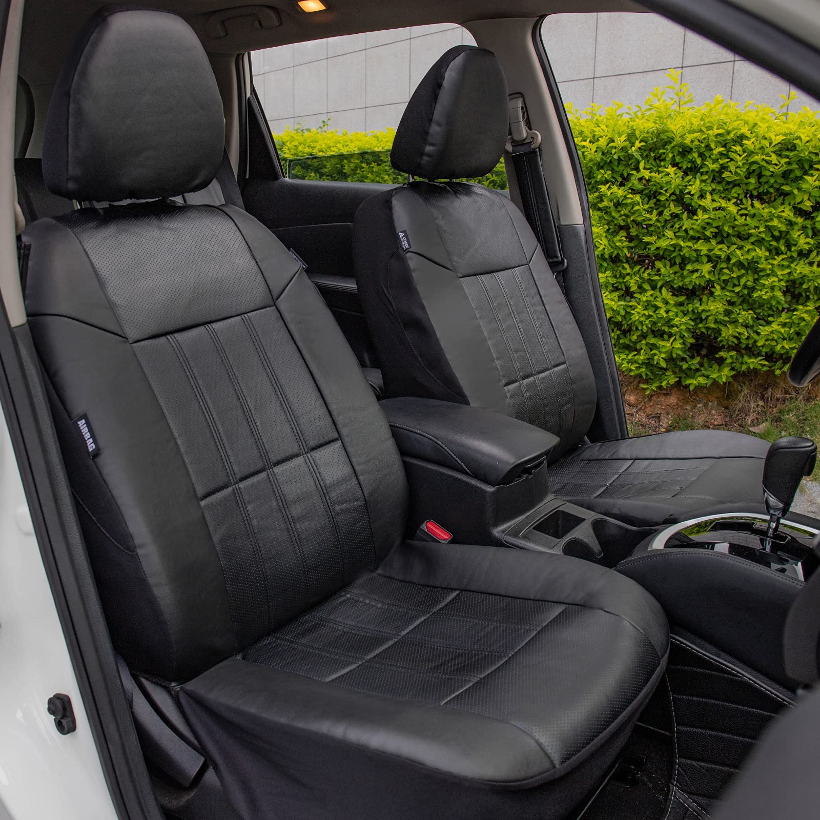 Leader Accessories General Low Back Seat Cover Combo Pack Black