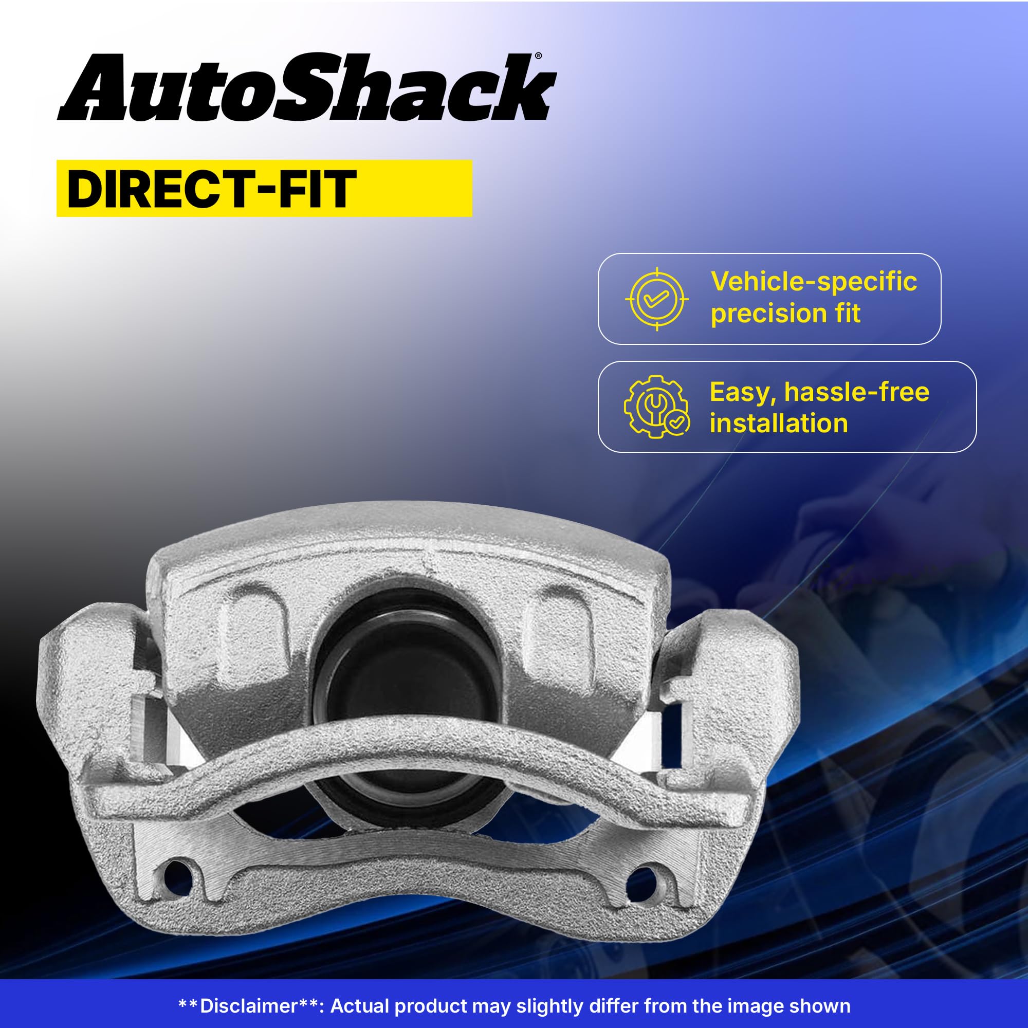 Autoshack Front Brake Calipers With Bracket Pair Driver And Passenger Side Replacement For Toyota Rav4 Awd 4Wd Fwd 2006-2008 2.4L 2009-2012 2.5L Second Row Seating 2016-2018 Le Bc30314Pr