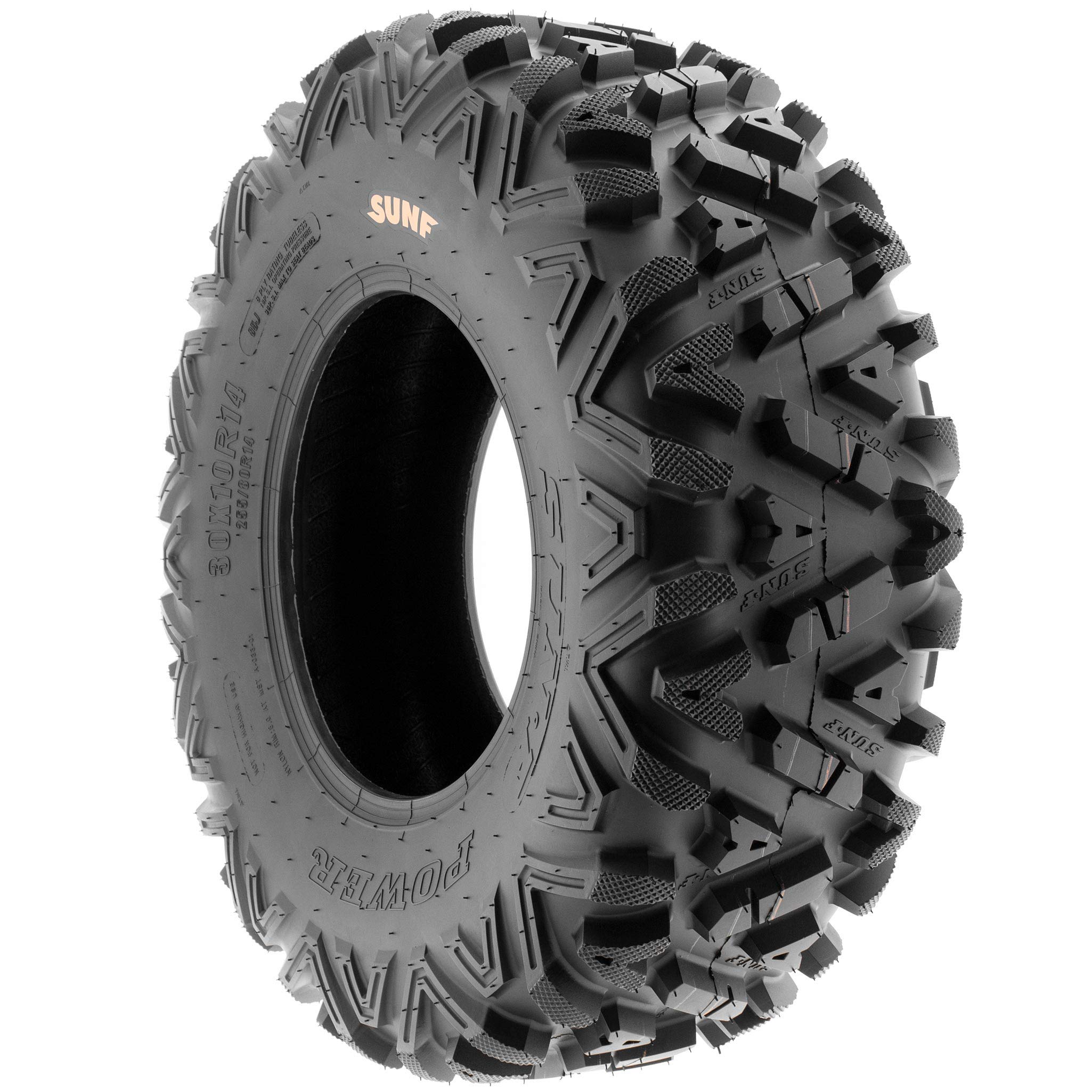 Sunf 30X10R14 Atv Utv 30X10X14 All Terrain Tires 8 Pr A033 Power I - Pair Of 2