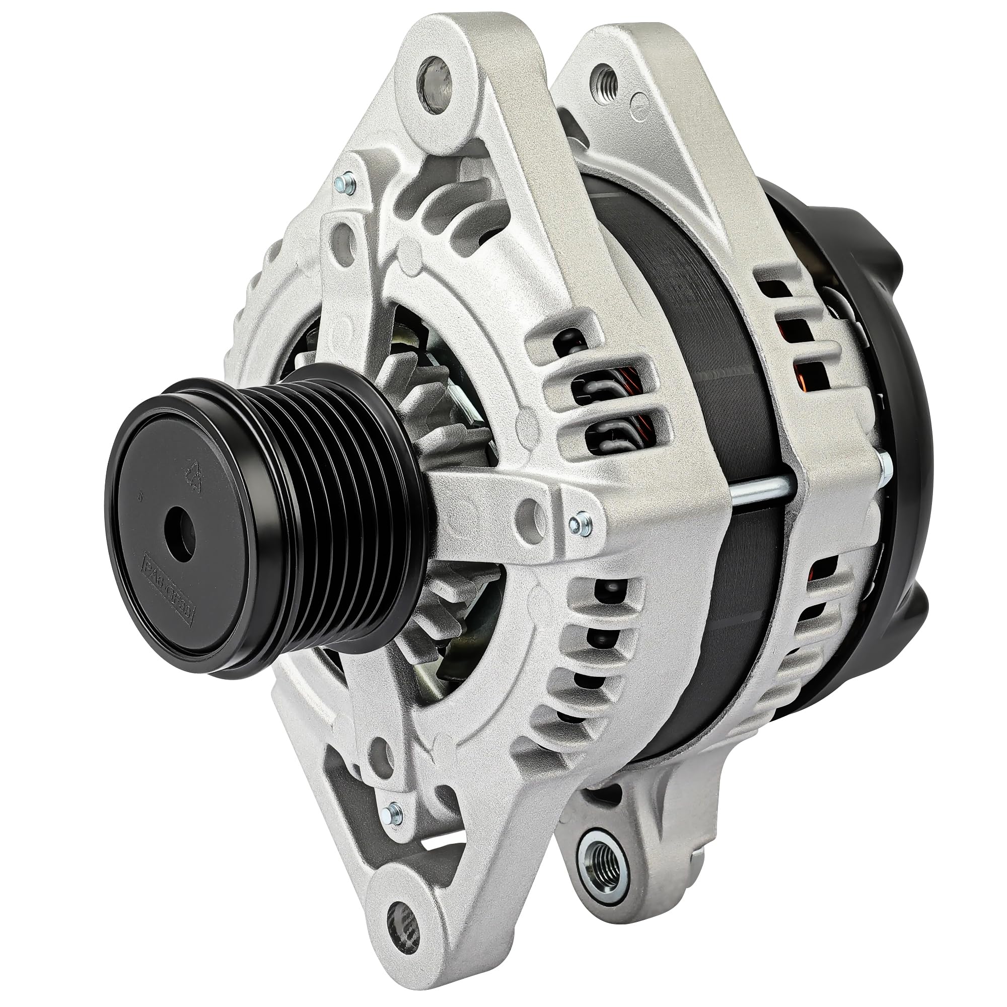 SCITOO Alternator Fits for Toyota for RAV4 3.5L 2006-2008 12V 100Amp CW 7 Groove Pulley High Output Alternator 27060-31090 11322