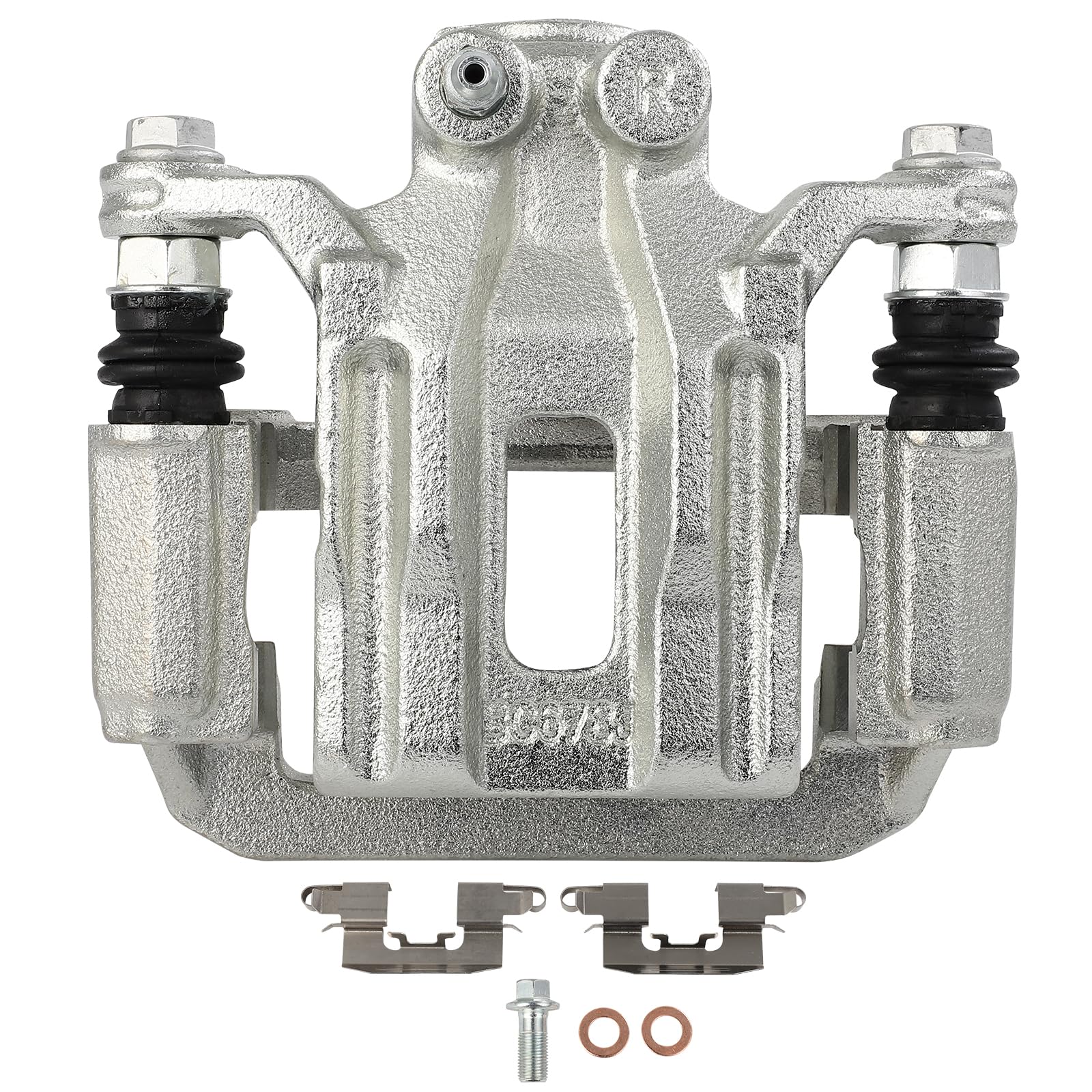 cciyu 19B2995A Rear Right Disc Brake Caliper Assembly With Bracket For Nissan For Pathfinder 2005-2012
