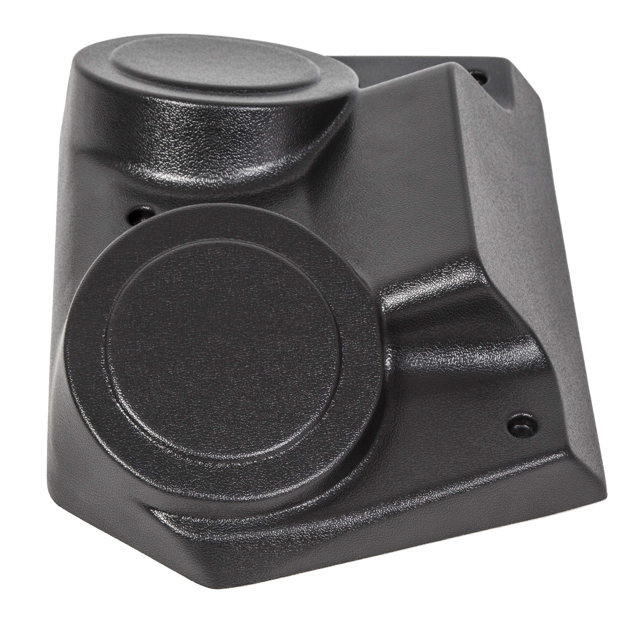 HECASA Universal Overhead Console Stereo Radio Cover for Golf Cart & UTV - Compatible with Polaris RZR, Arctic Cat, John Deere, Kawasaki, Can Am, Yamaha