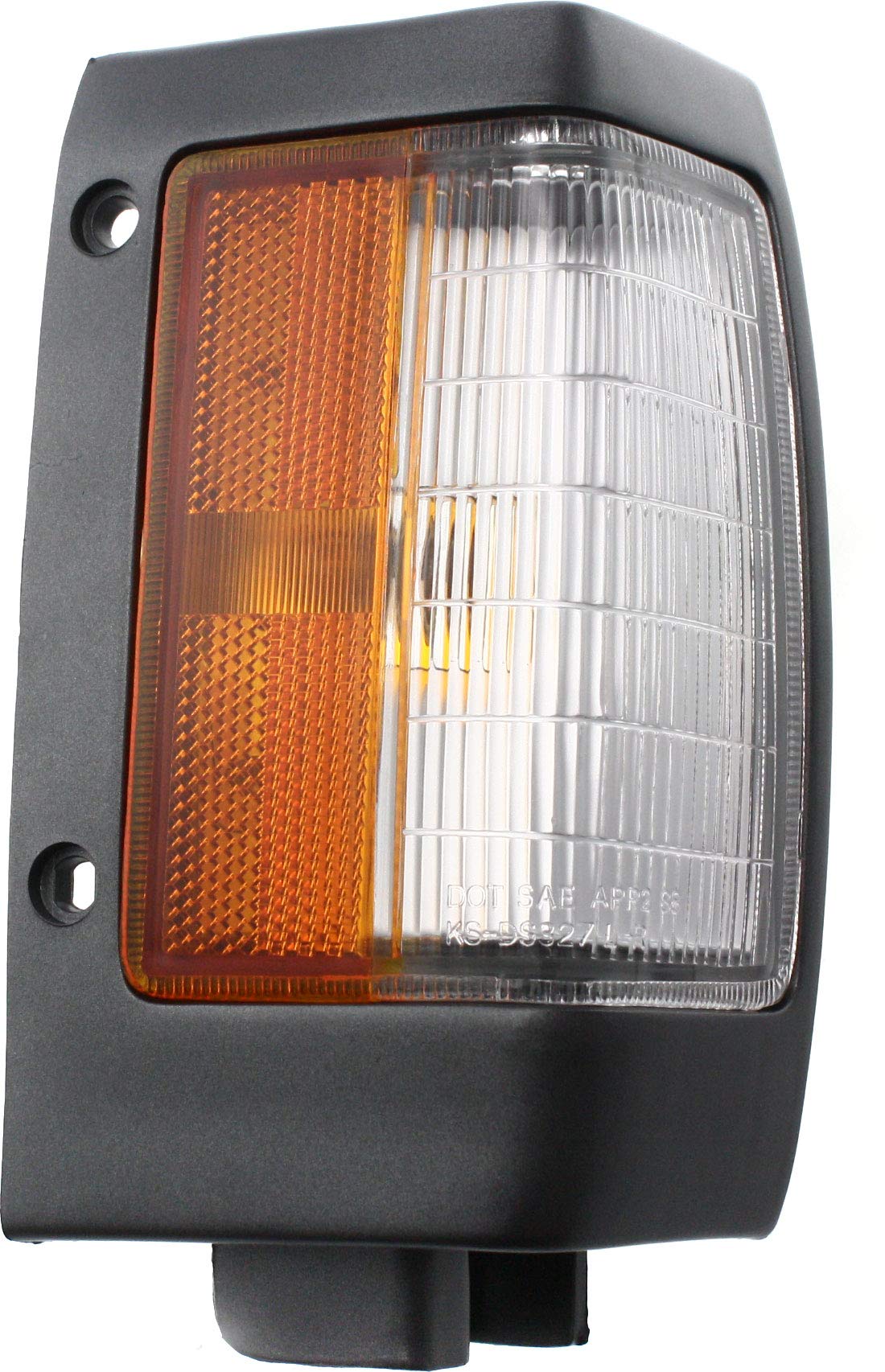 Garage-Pro Corner Light For Nissan Pickup 1990-1992 Rh Assembly With Black Trim