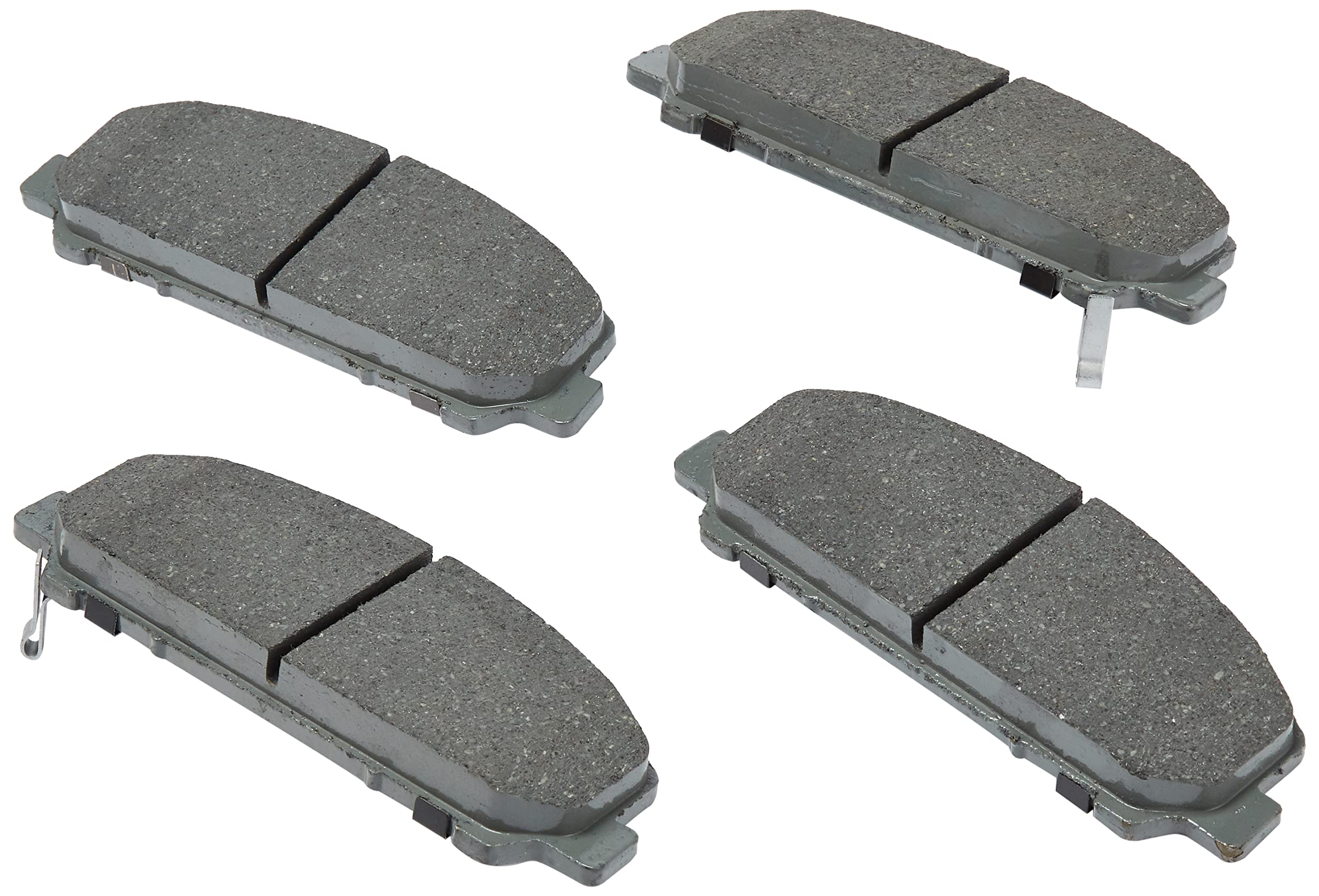 ACDelco Silver 14D1286CH Ceramic Front Disc Brake Pad Set with Hardware